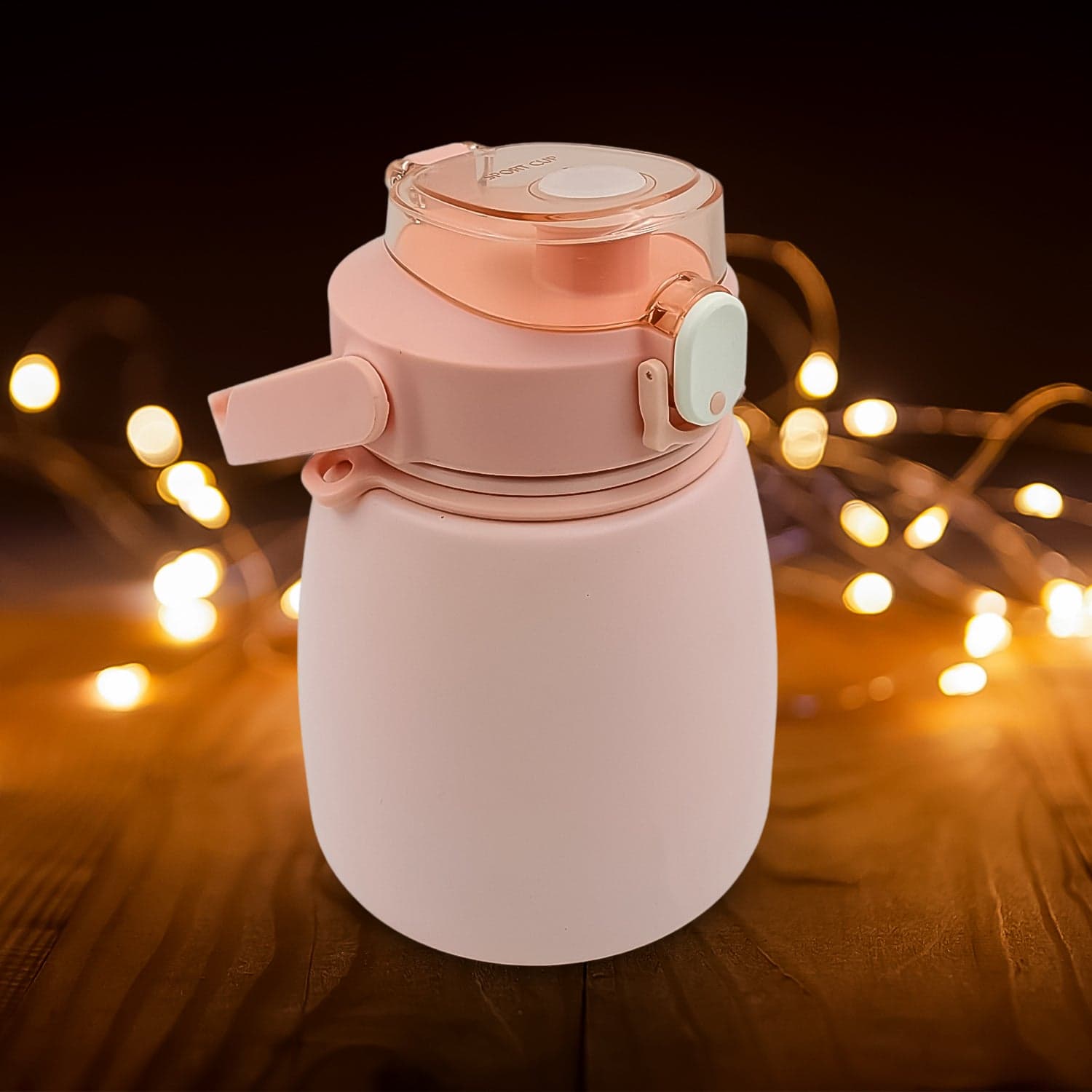 Stainless Steel Mug / Bottle Vacuum Insulated Cup with Handle & Strap (1000 ML) thumbnail 6