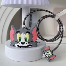 Cartoon Character Silicon Charger Case Cover For Ip 18-20W