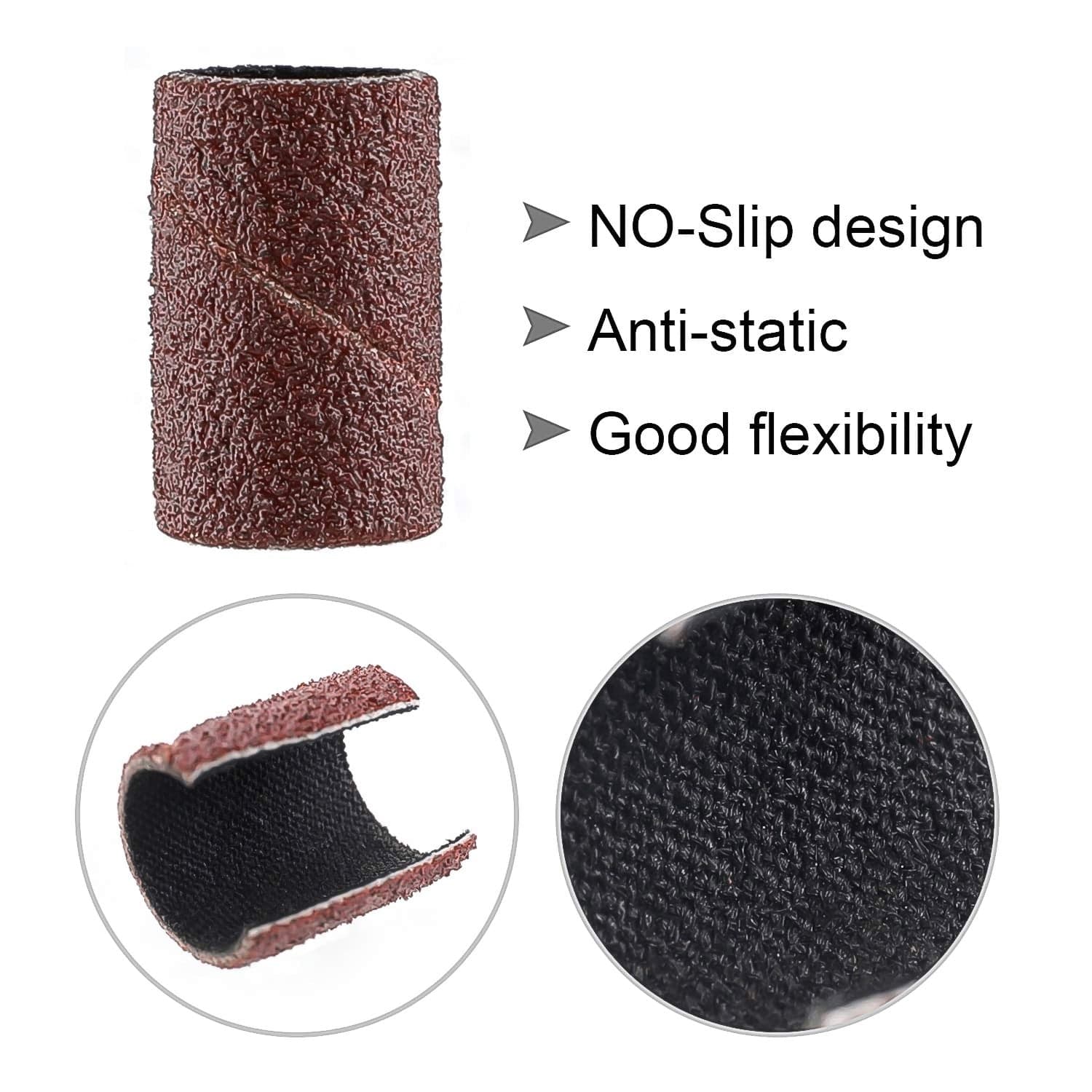 Nail Drill Sanding Band Machine Replacement Bits Pedicure Tool (10 Pcs Set) thumbnail 4