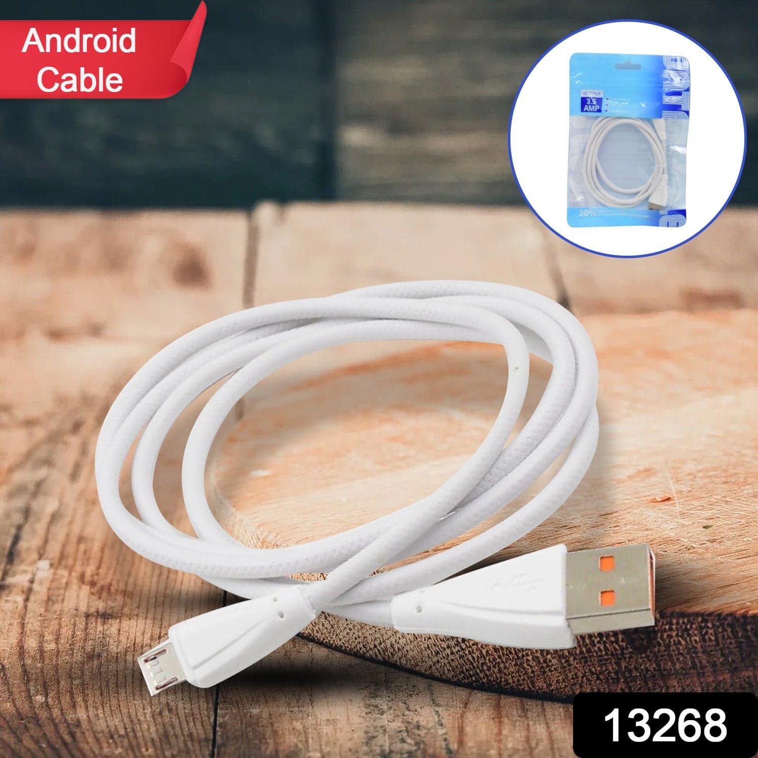 Fast Charging For Android & Data Transfer, Long Micro Cable (950 mm) thumbnail 2