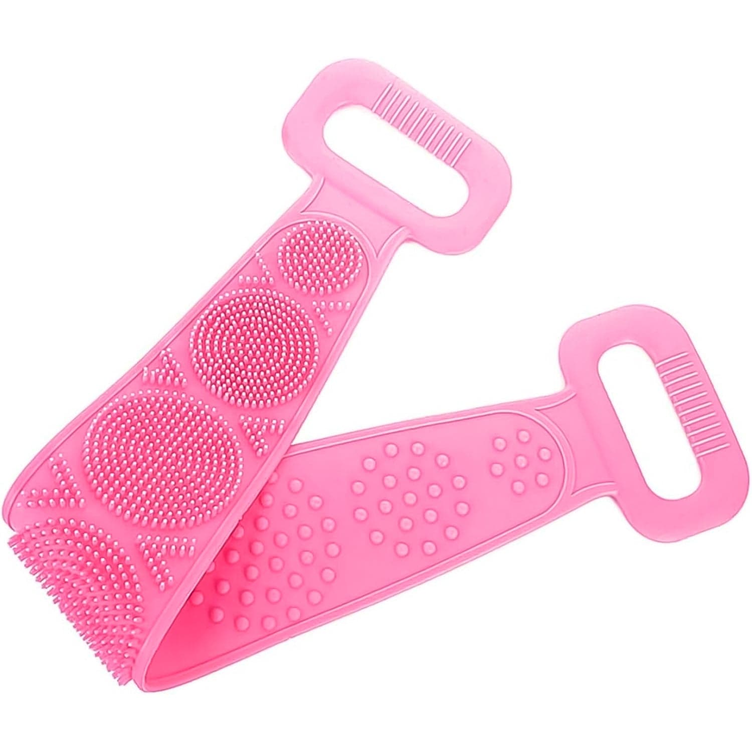 Silicone Bath Body Brush / Scrubber With Color Box (1 Pc / Mix Color) thumbnail 3