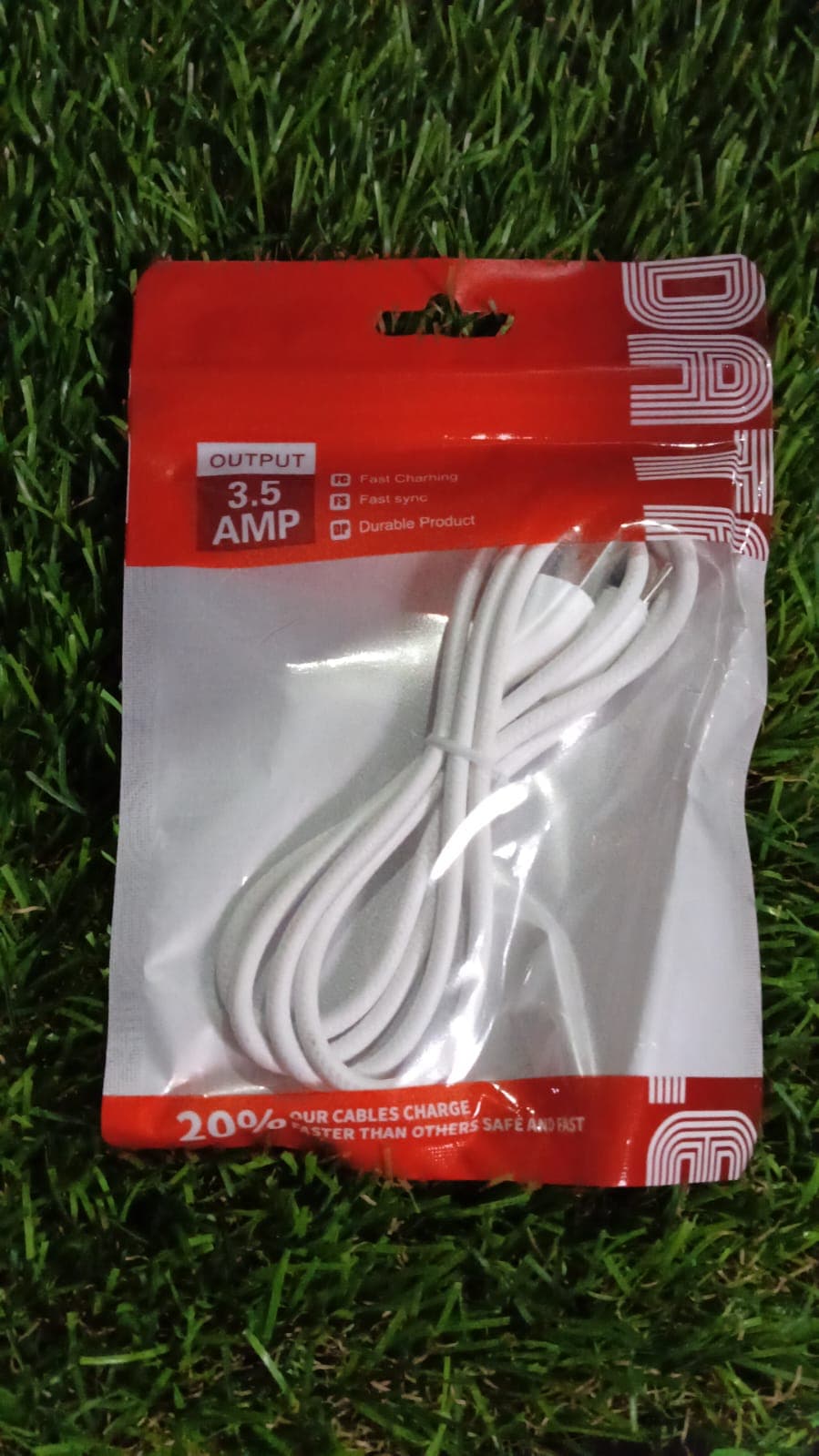Type C data cable with 3.5 Amp Fast Charging Cable (900 MM / 1 Pc) thumbnail 8