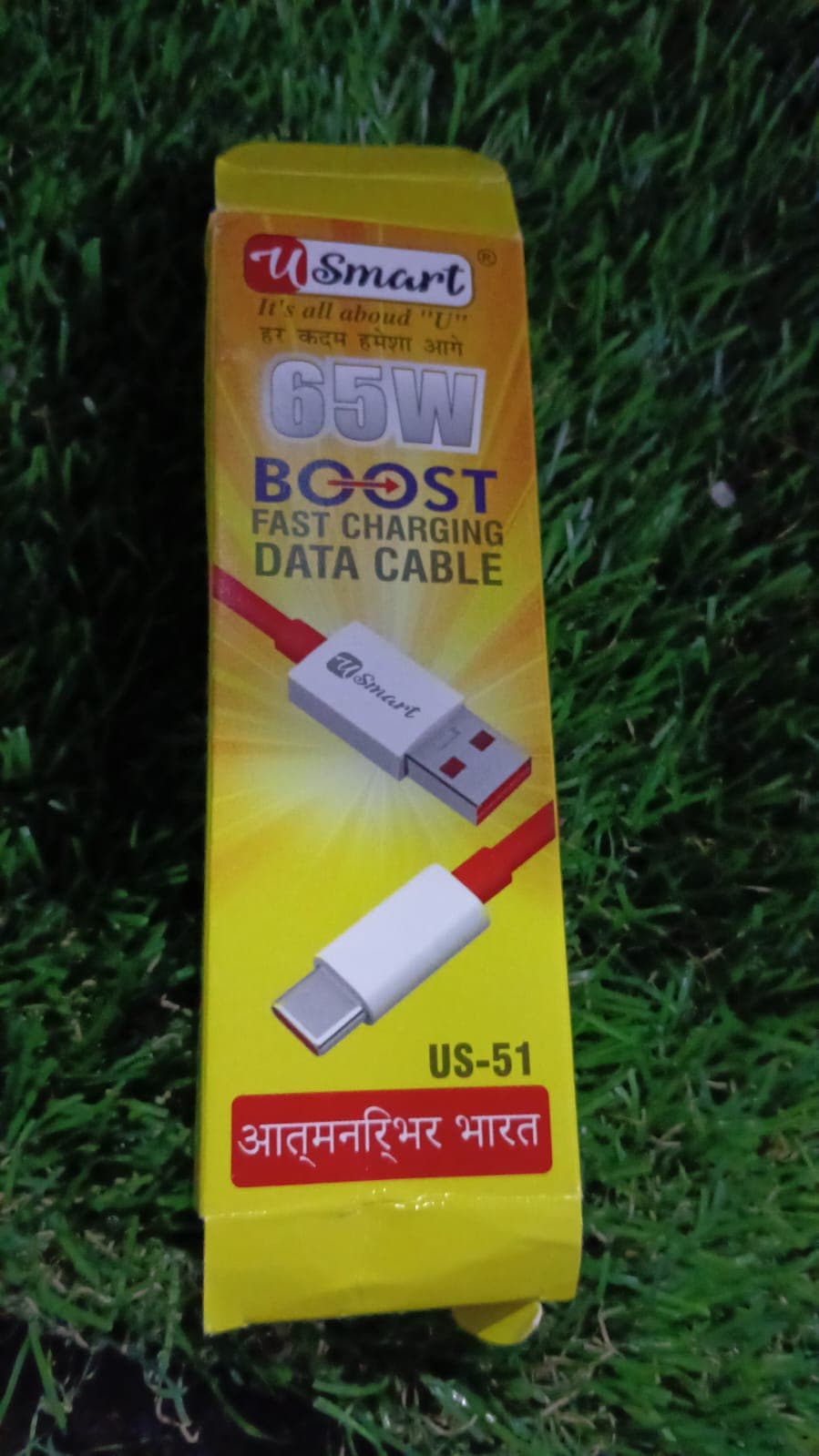 Type C data cable Fast Charging Data Cable (1000 MM / 65W / 1 Pc) thumbnail 9