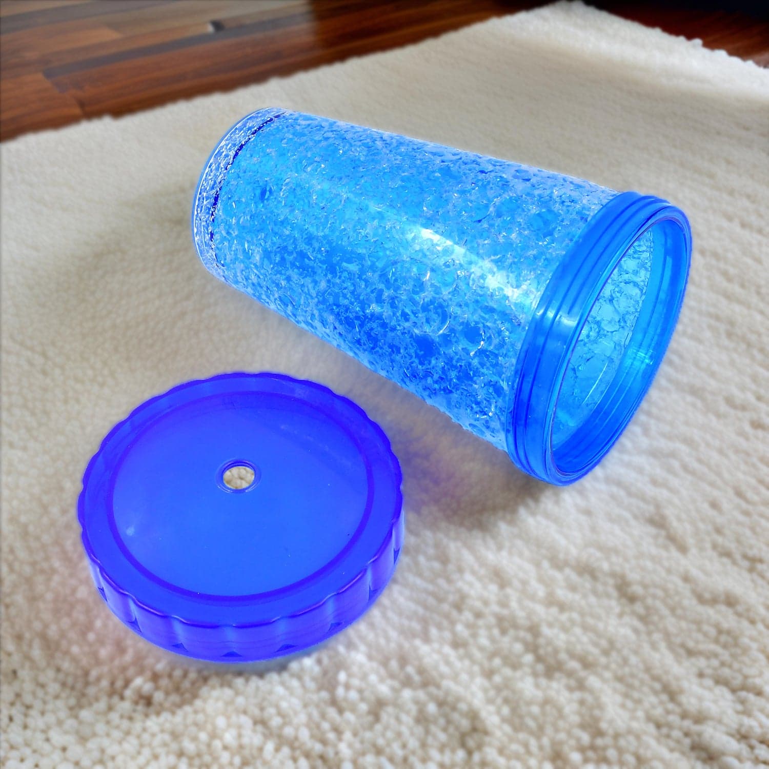 Plastic Reusable Sipper Tumbler with Lid and Straw (1 Pc / 500 ML / Mix Color / 1 Pc) thumbnail 5