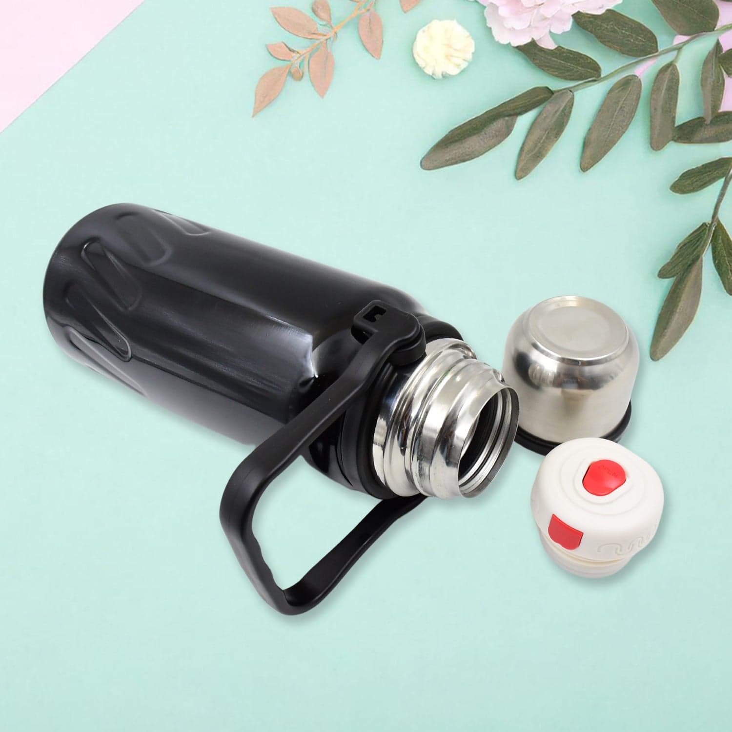 Stainless Steel Water Bottle, Vacuum Insulated Cup / Bottle (1200 ML) thumbnail 3