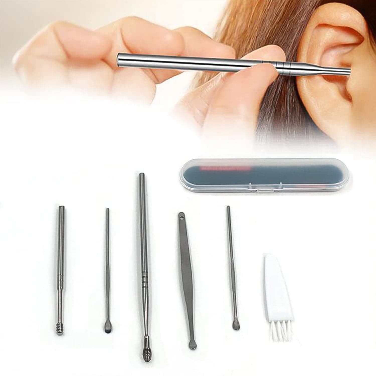 Small 6 Pcs Earwax Removal Kit thumbnail 1
