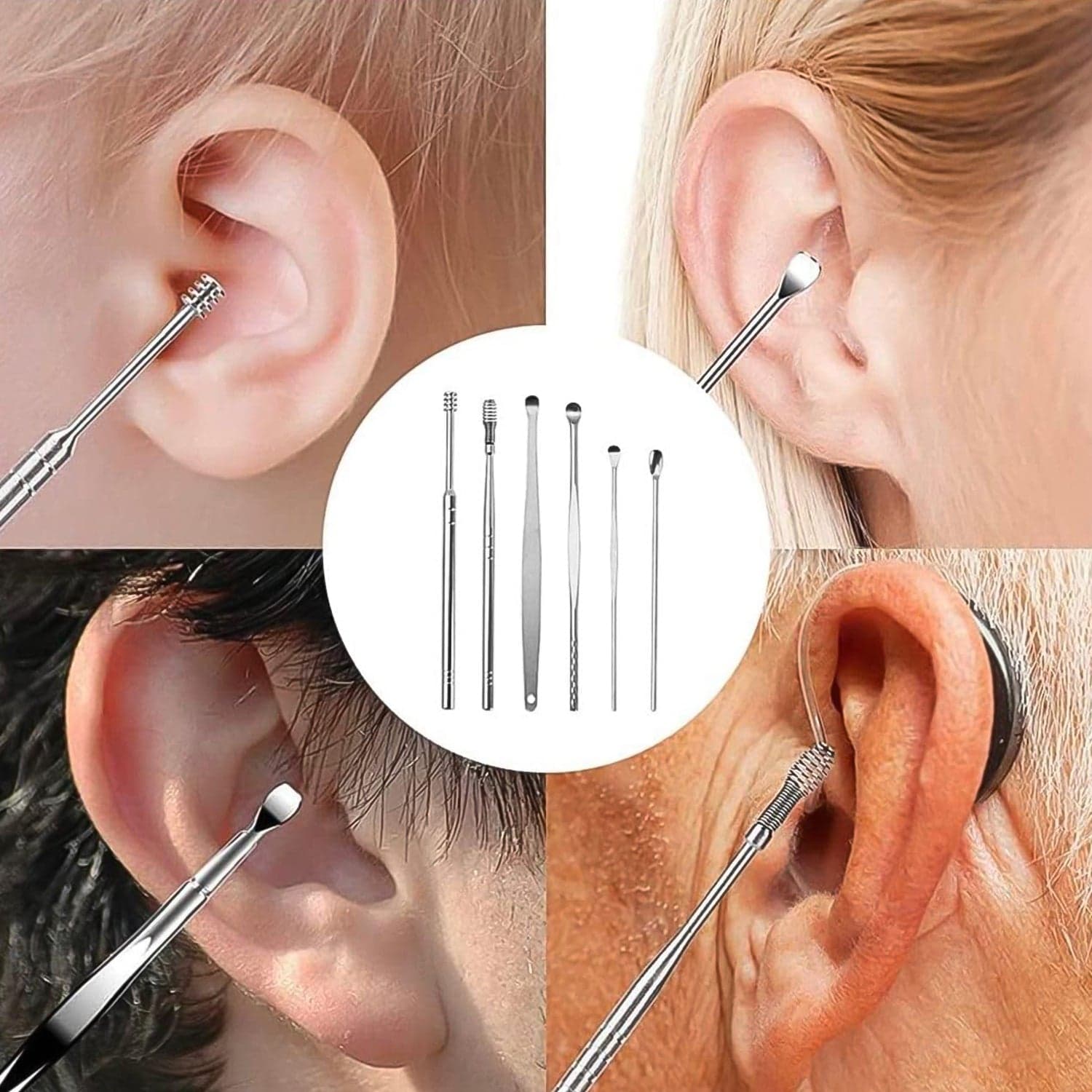 Small 6 Pcs Earwax Removal Kit thumbnail 3