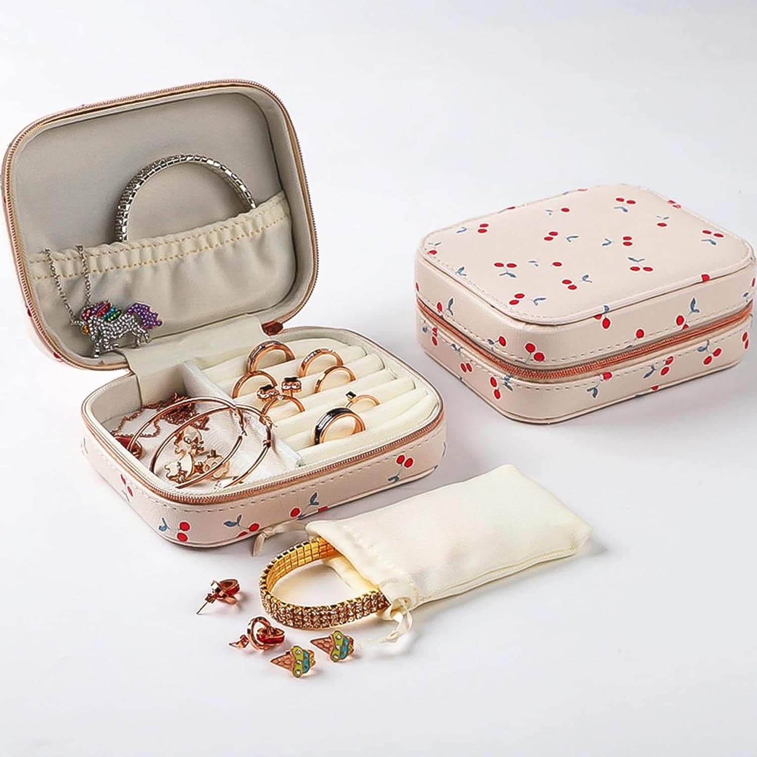 Jewelry Travel Organizer Case (1 Pc / Mix Design) thumbnail 4