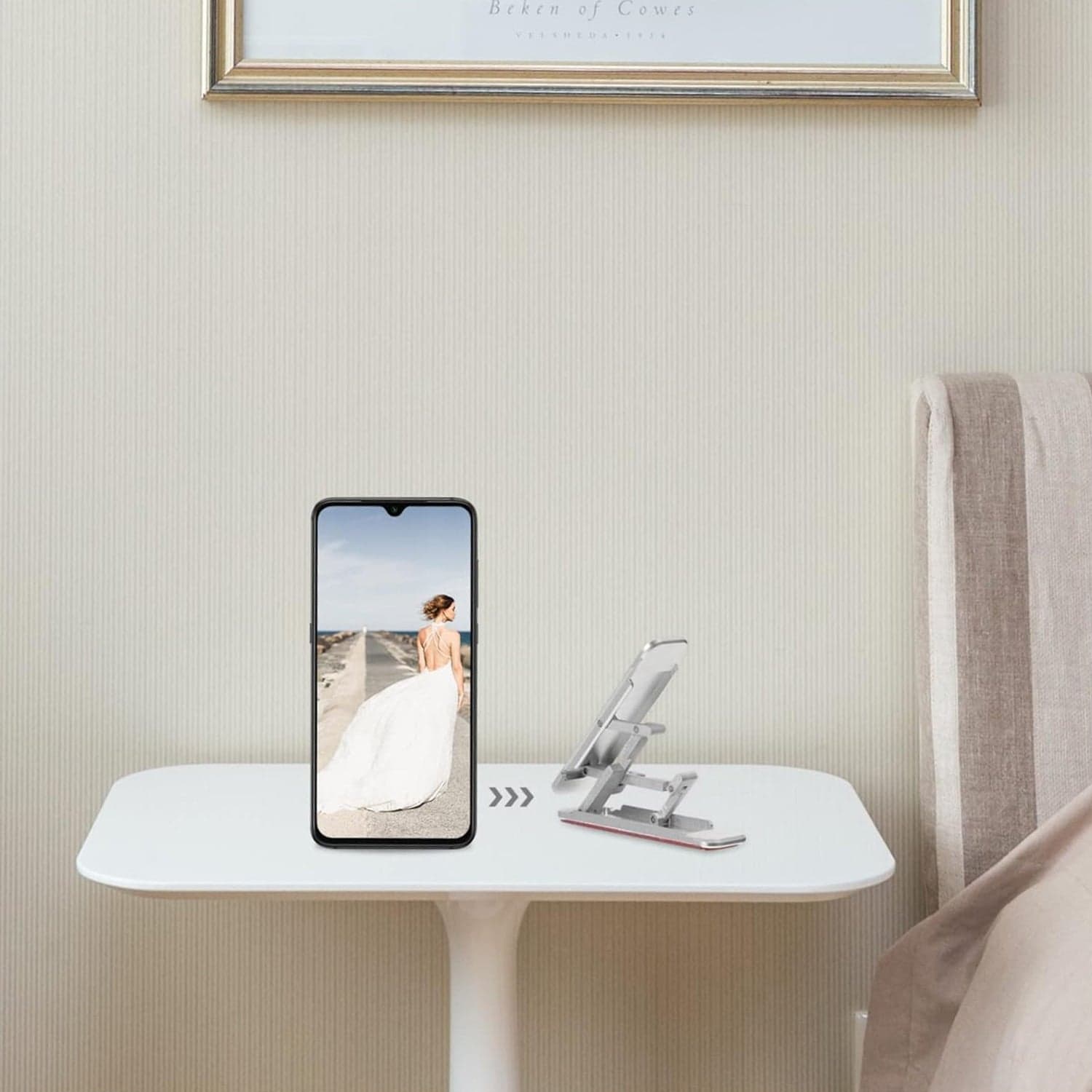 Adhesive Folding Bracket Phone Stand (1 Pc) thumbnail 6