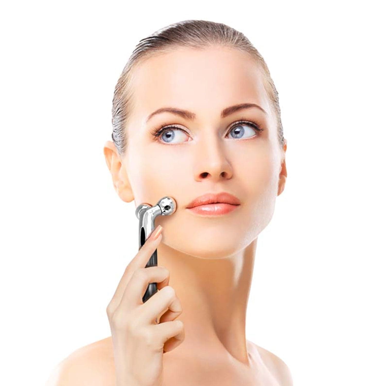 Manual Roller Face Skin Wrinkle Remover Massager (1 Pc) thumbnail 6