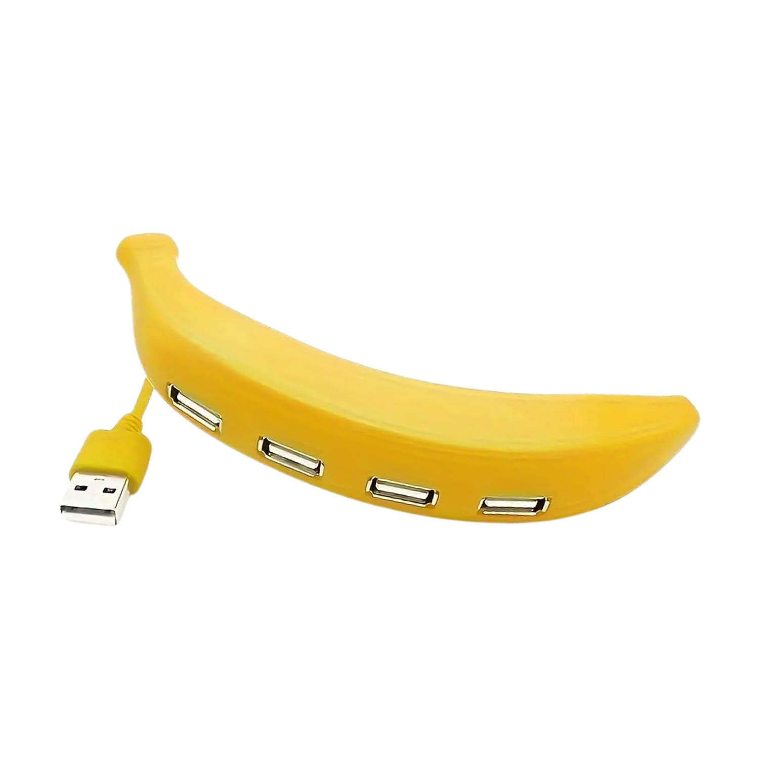 Banana Shape USB Hub, 2.0 Hub USB Splitter, 4-Port USB Hub (1 Pc) thumbnail 5