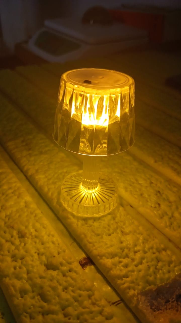 LED Candle lamp, Table Lamp Portable Plastic Lamps, Diwali (1 Pc / Small) thumbnail 6