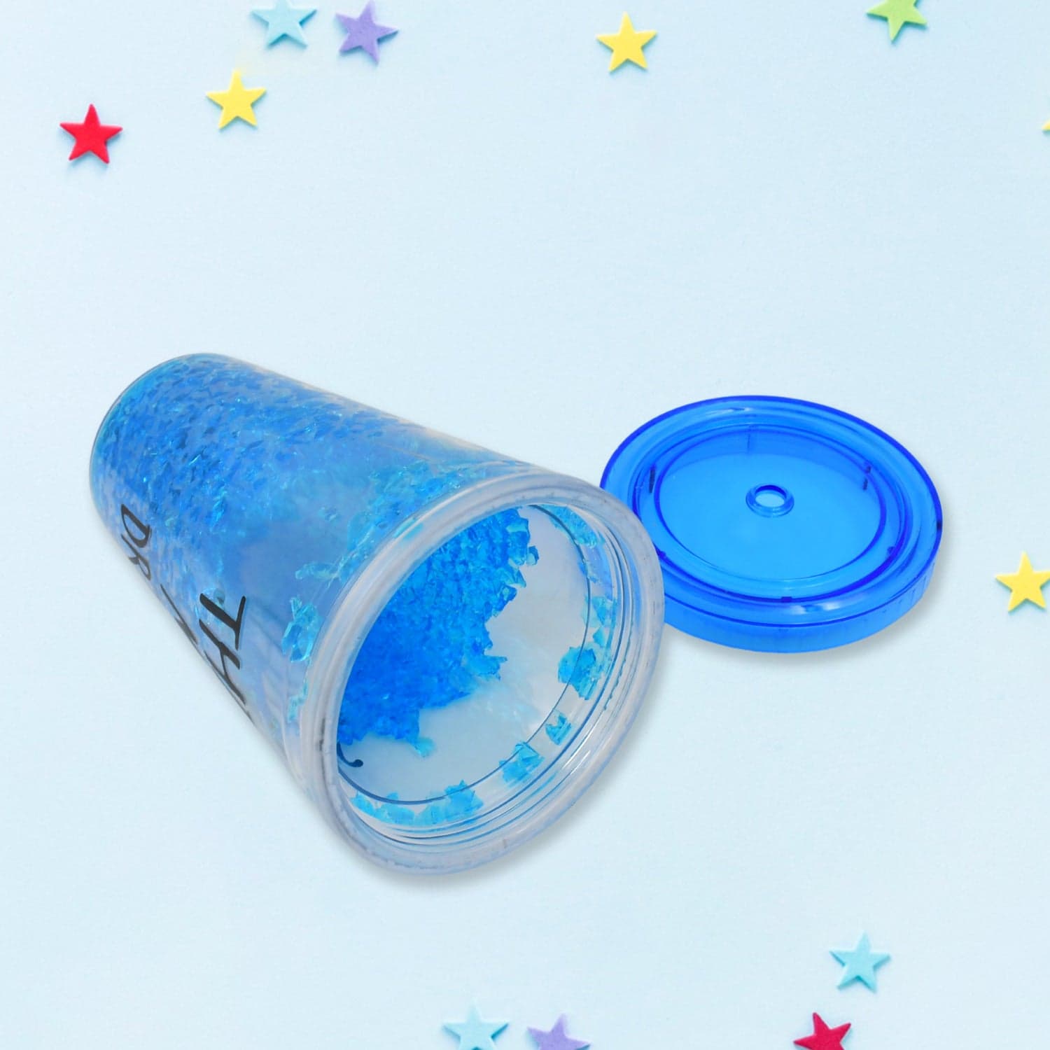 Reusable Tea Coffee Tumbler with Lid Double Wall (1 Pc / Mix Colour / Without Straw) thumbnail 6