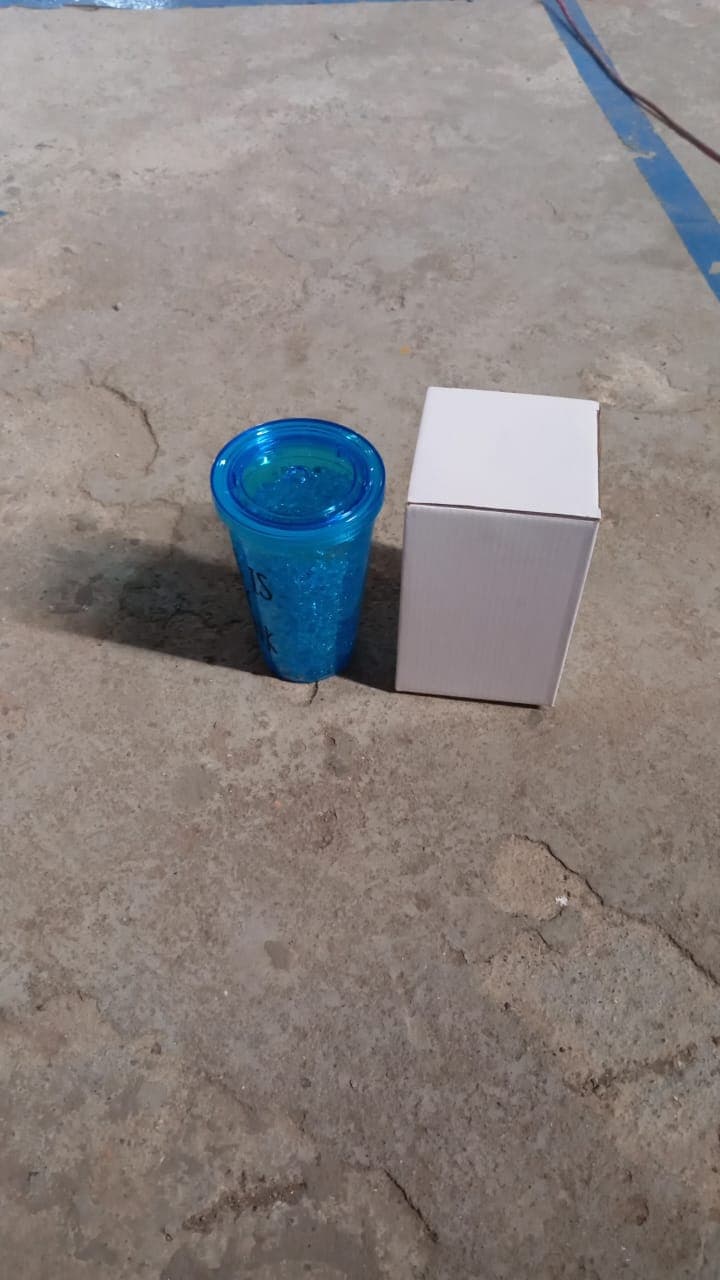 Reusable Tea Coffee Tumbler with Lid Double Wall (1 Pc / Mix Colour / Without Straw) thumbnail 8