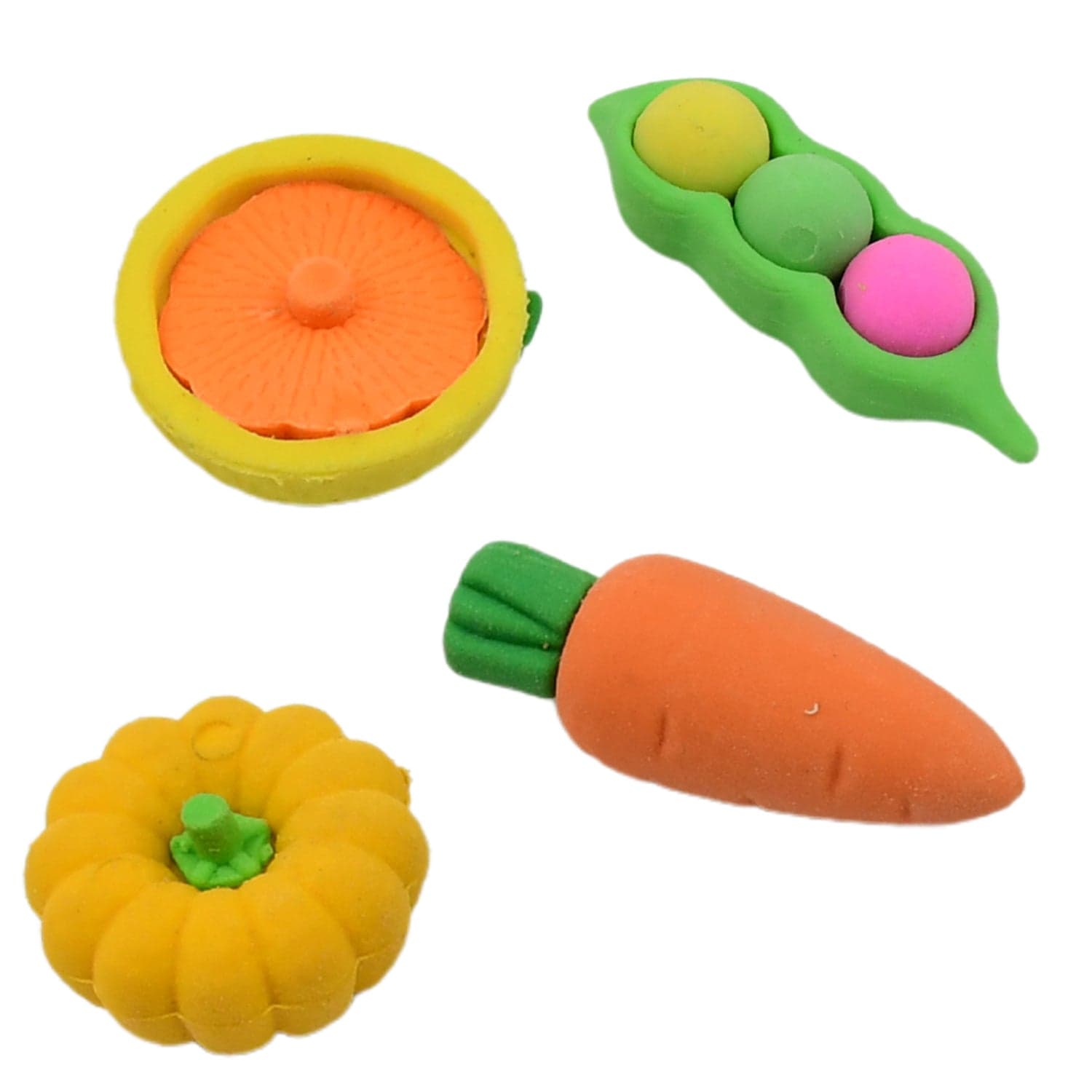 Mix Design Fancy & Stylish Colorful Erasers (1 Set / 4 Pc Set) thumbnail 2