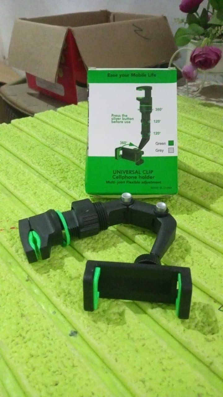 Multifunctional Car Rear View 360° Rotatable Mobile Holder thumbnail 7