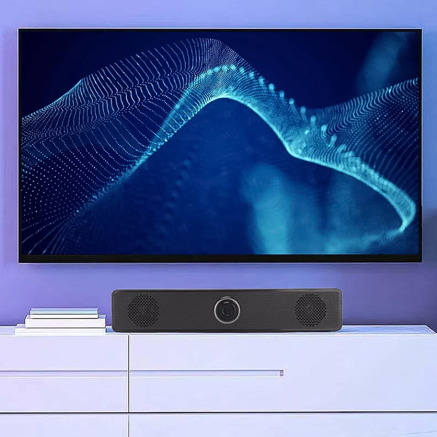 Desktop, Computer Speaker, Wired Plug and Play USB Powered Speaker (1 Pc) thumbnail 3