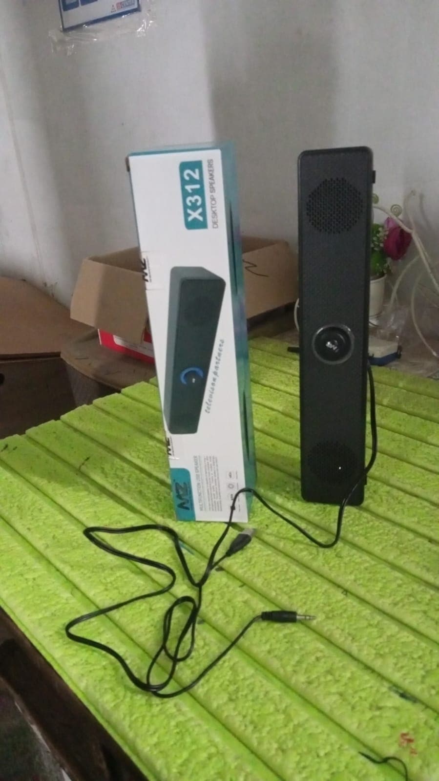 Desktop, Computer Speaker, Wired Plug and Play USB Powered Speaker (1 Pc) thumbnail 7