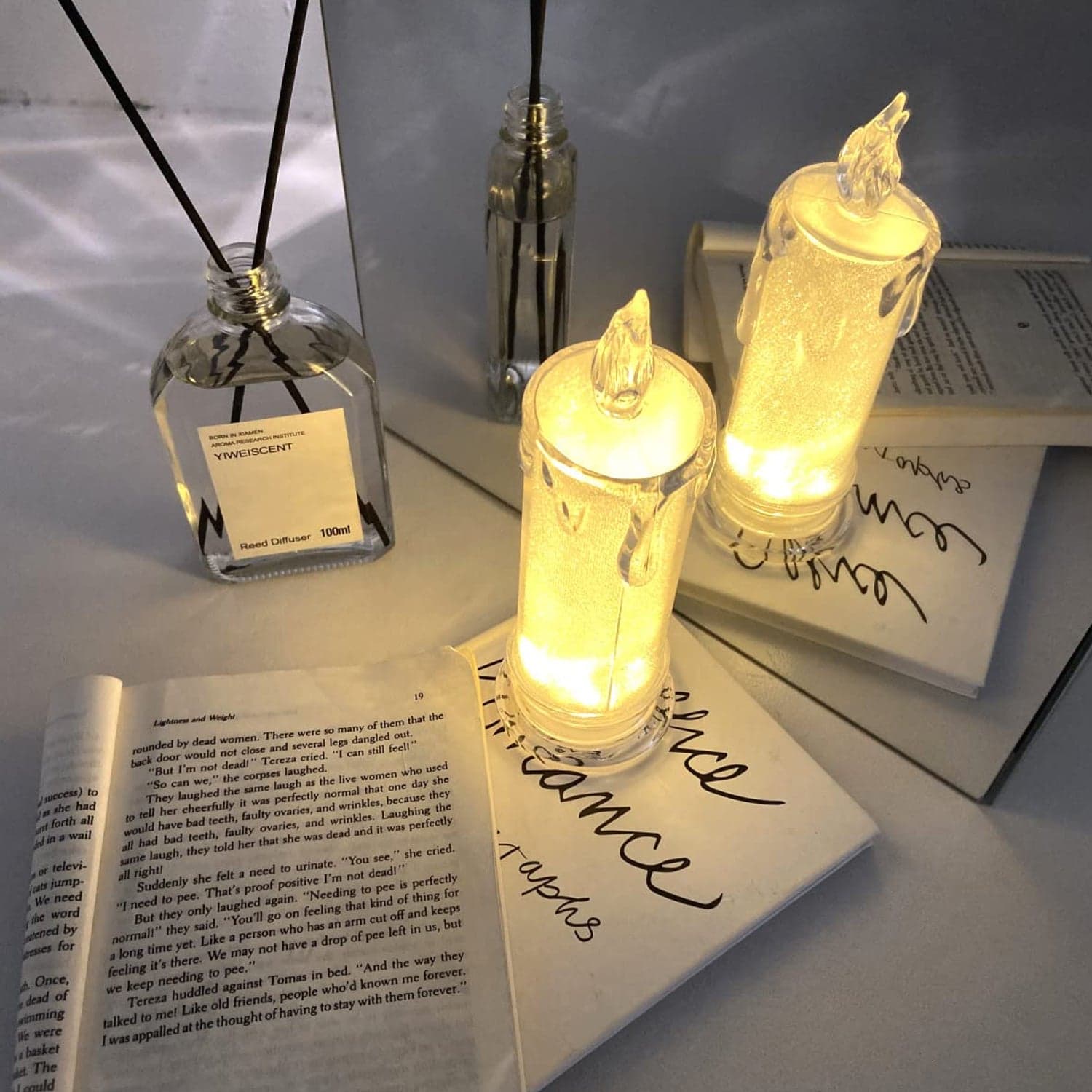 LED Tea Light Candle for Christmas, Festival, Candles, Diwali (1 Pc) thumbnail 3