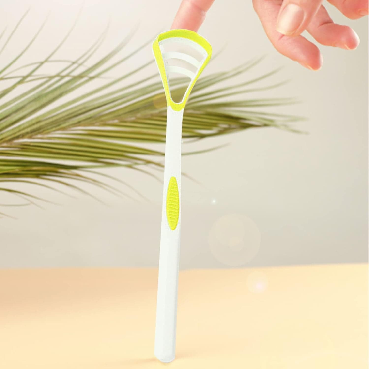 Oral Tongue Cleaner Brush Scraper Health Personal Care Dental Care Tongue Cleaner (1 Pc / Multicolor) thumbnail 5