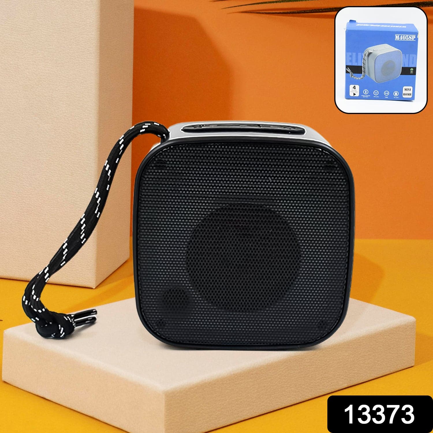 Portable Mini Wireless Bluetooth Speaker (Multicolor / Pack of 1) thumbnail 2