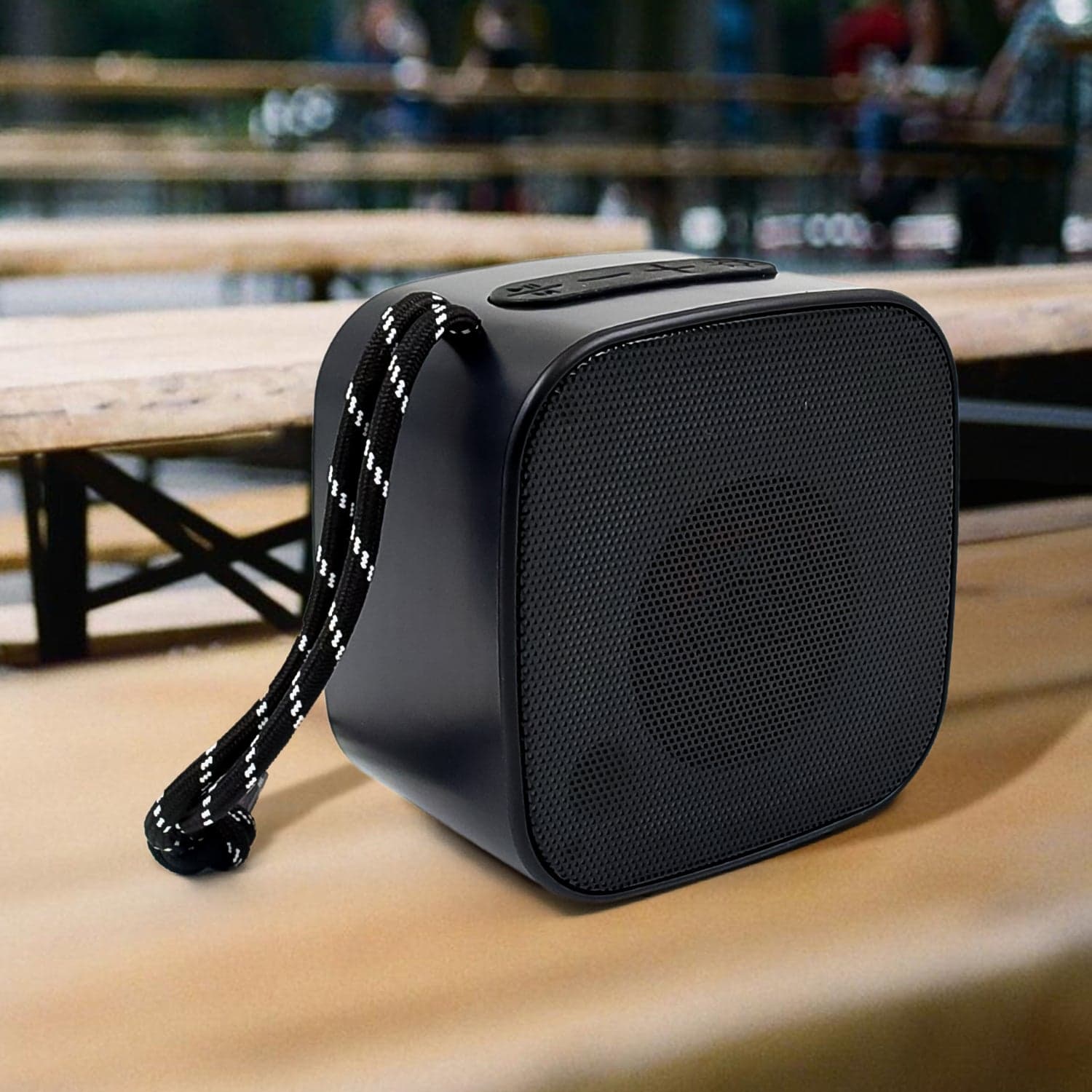 Portable Mini Wireless Bluetooth Speaker (Multicolor / Pack of 1) thumbnail 3