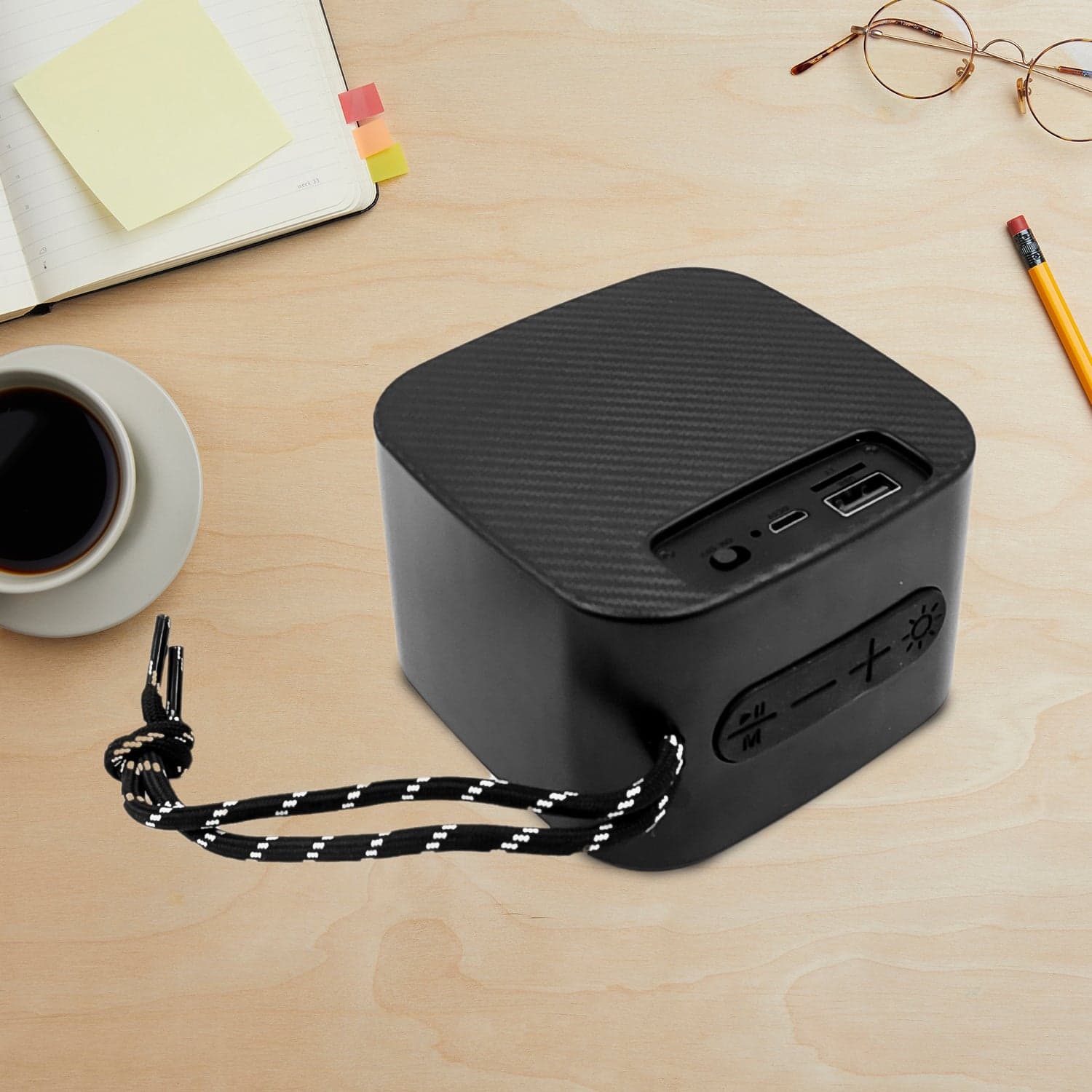 Portable Mini Wireless Bluetooth Speaker (Multicolor / Pack of 1) thumbnail 6