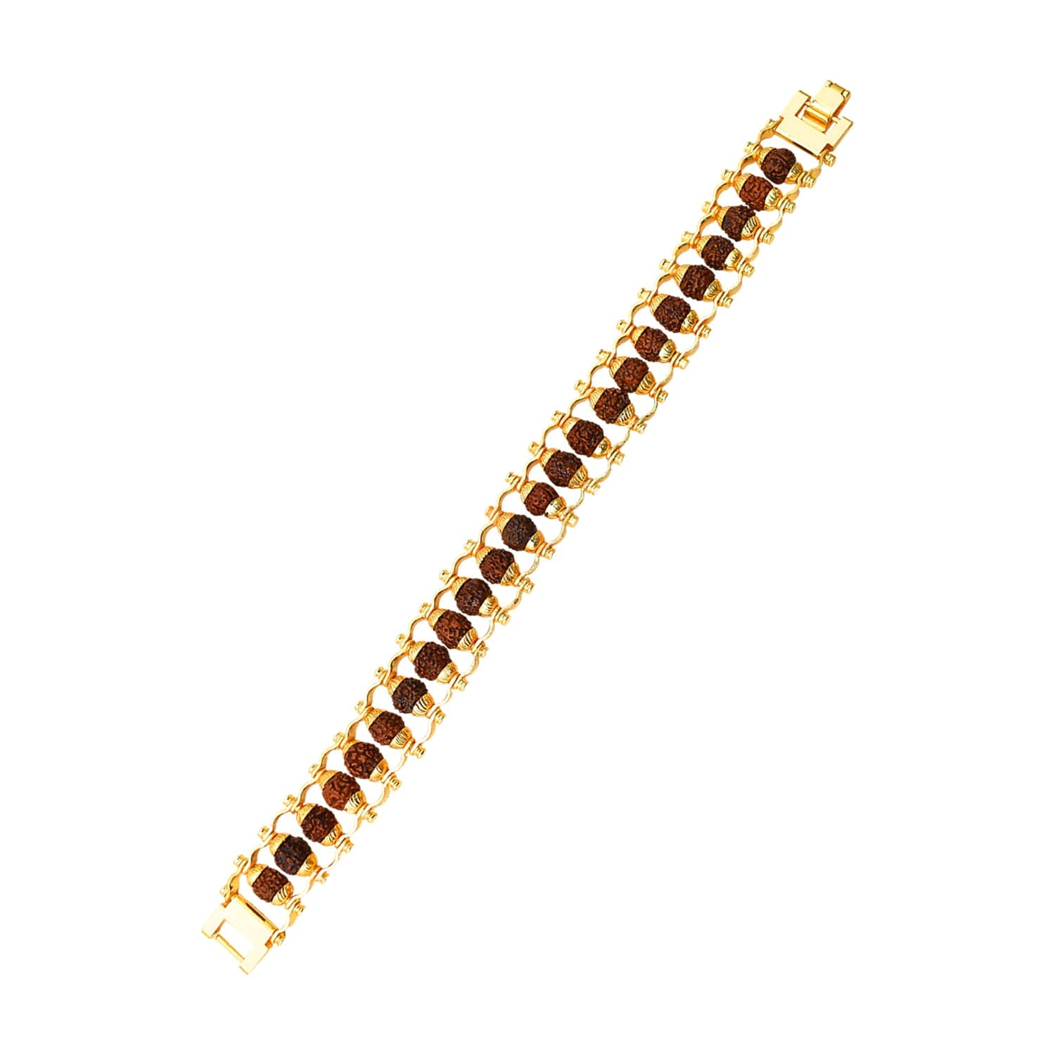 Golden Modern Rudraksha Bracelet (1 Pc) thumbnail 7