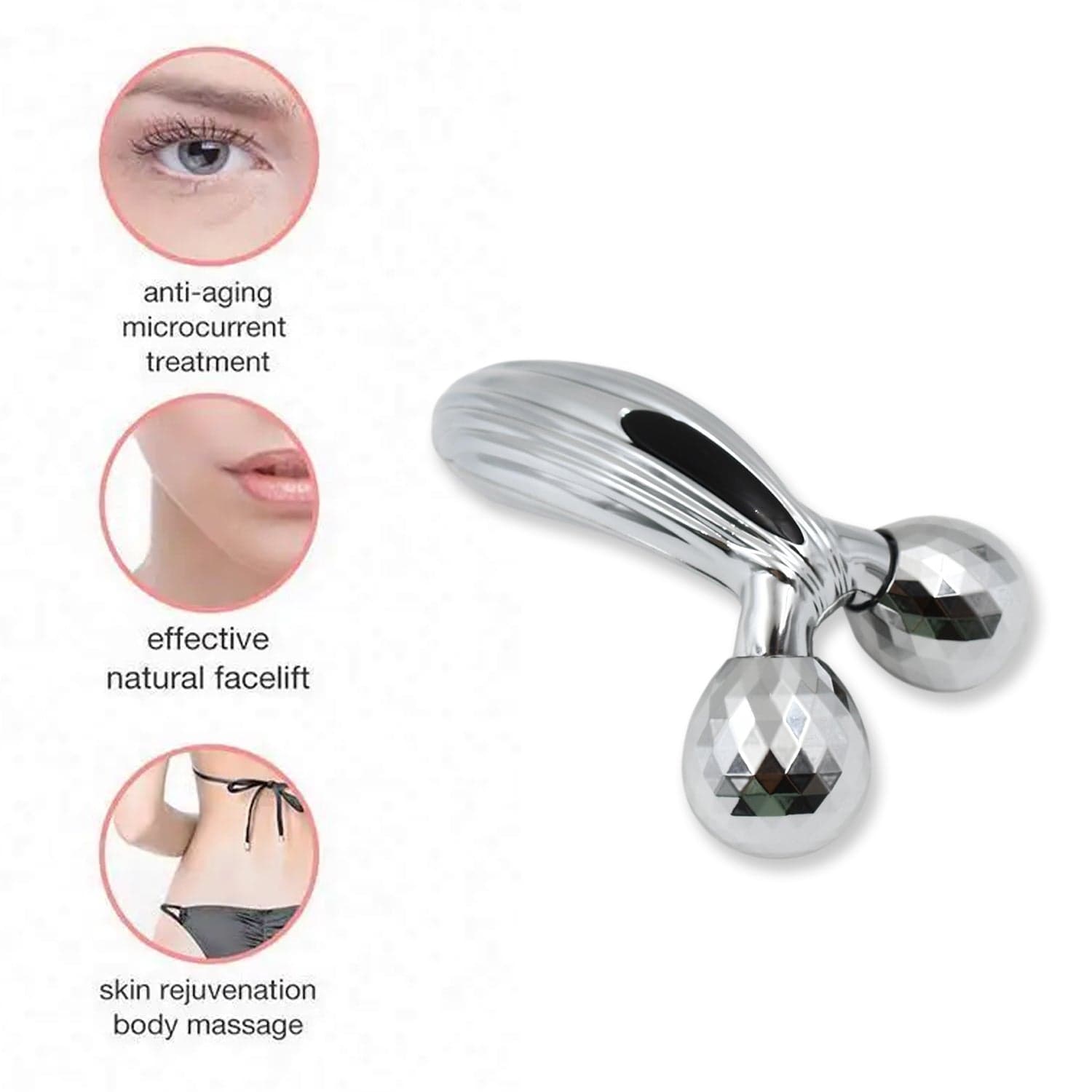3D Manual Face Roller Massager (1 Pc) thumbnail 6