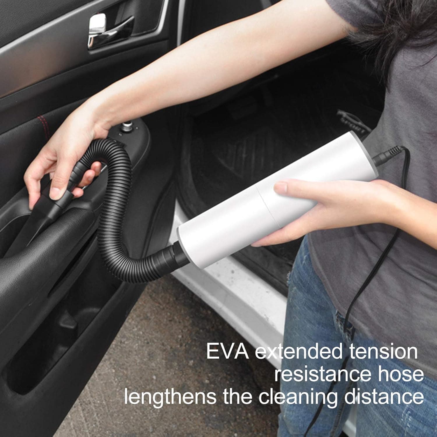 Handheld Vacuum Cleaner - Mini Portable Car Vacuum Cleaner (1 Set) thumbnail 3