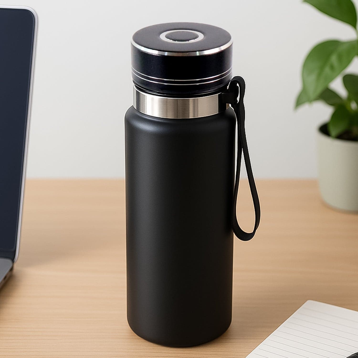 Double Stainless Steel Wall Flask Vacuum Insulated Water Bottle (800 ML) thumbnail 1