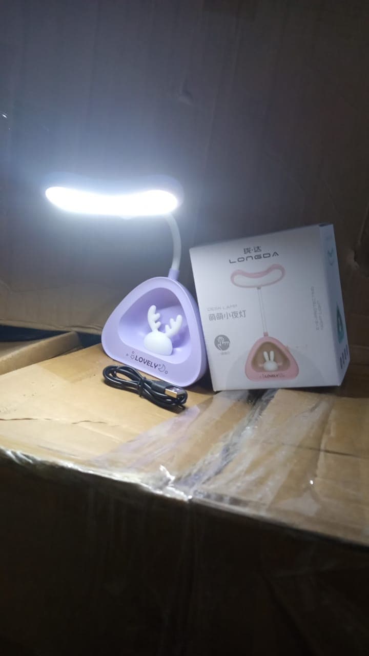 Cute Lovely LED Desk Light, LED Lamps Button Control (1 Pc) thumbnail 7