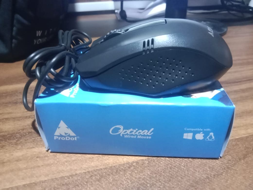 Computer / Laptop Wired Optical Mouse (1 Pc) thumbnail 7