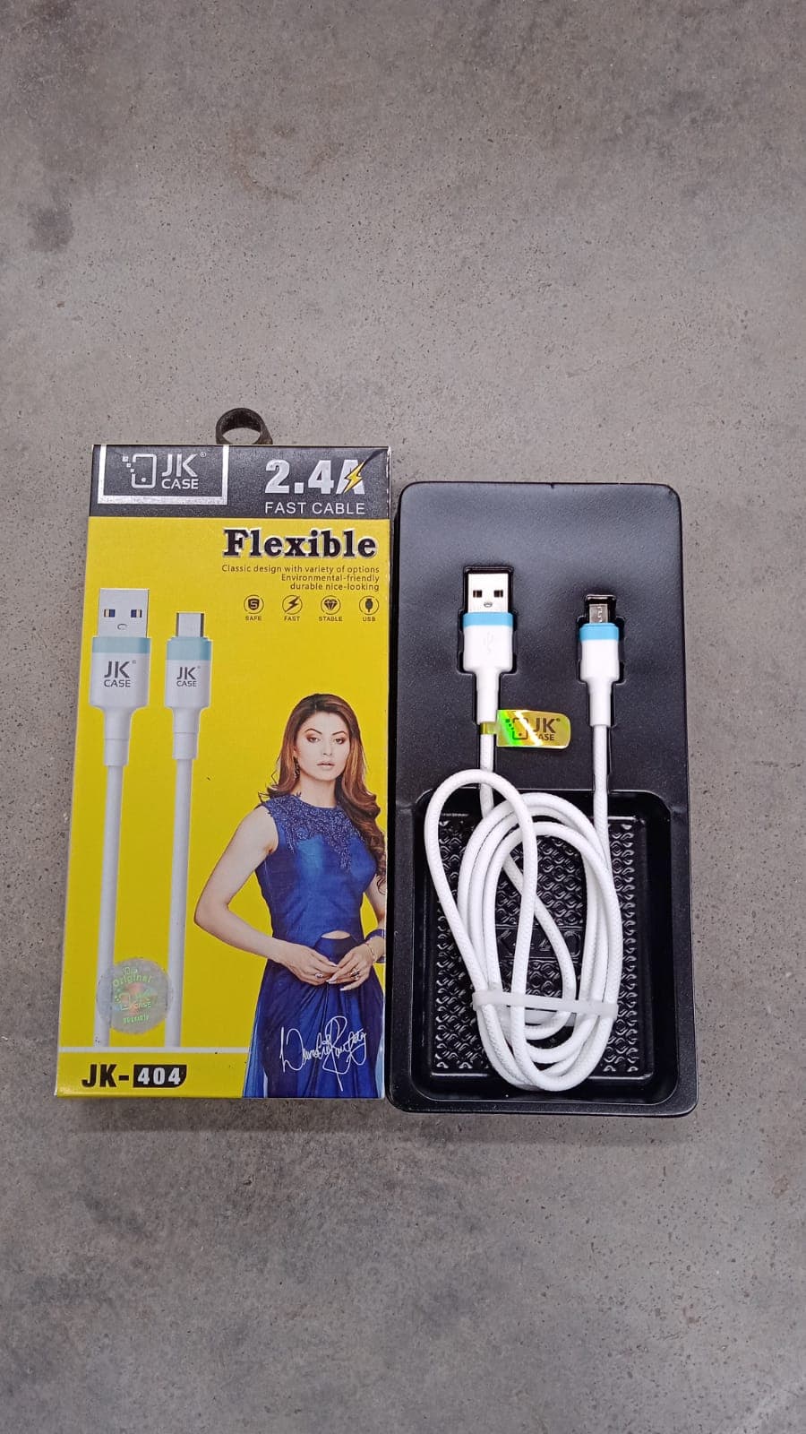JK 2.4A Fast Charging for android & Data Transfer (1 Pc) thumbnail 3