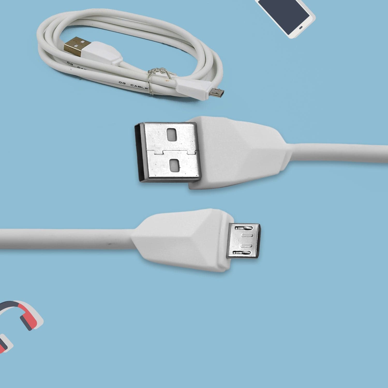 JK 2A Fast Charging for android, Micro Cable (1000 mm) thumbnail 5