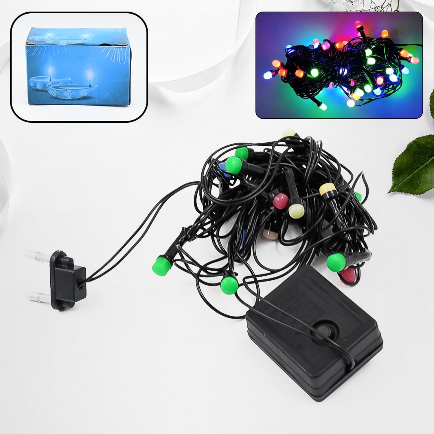 Home Decoration Diwali & Wedding LED String Light (16L 3 Mtr) thumbnail 1