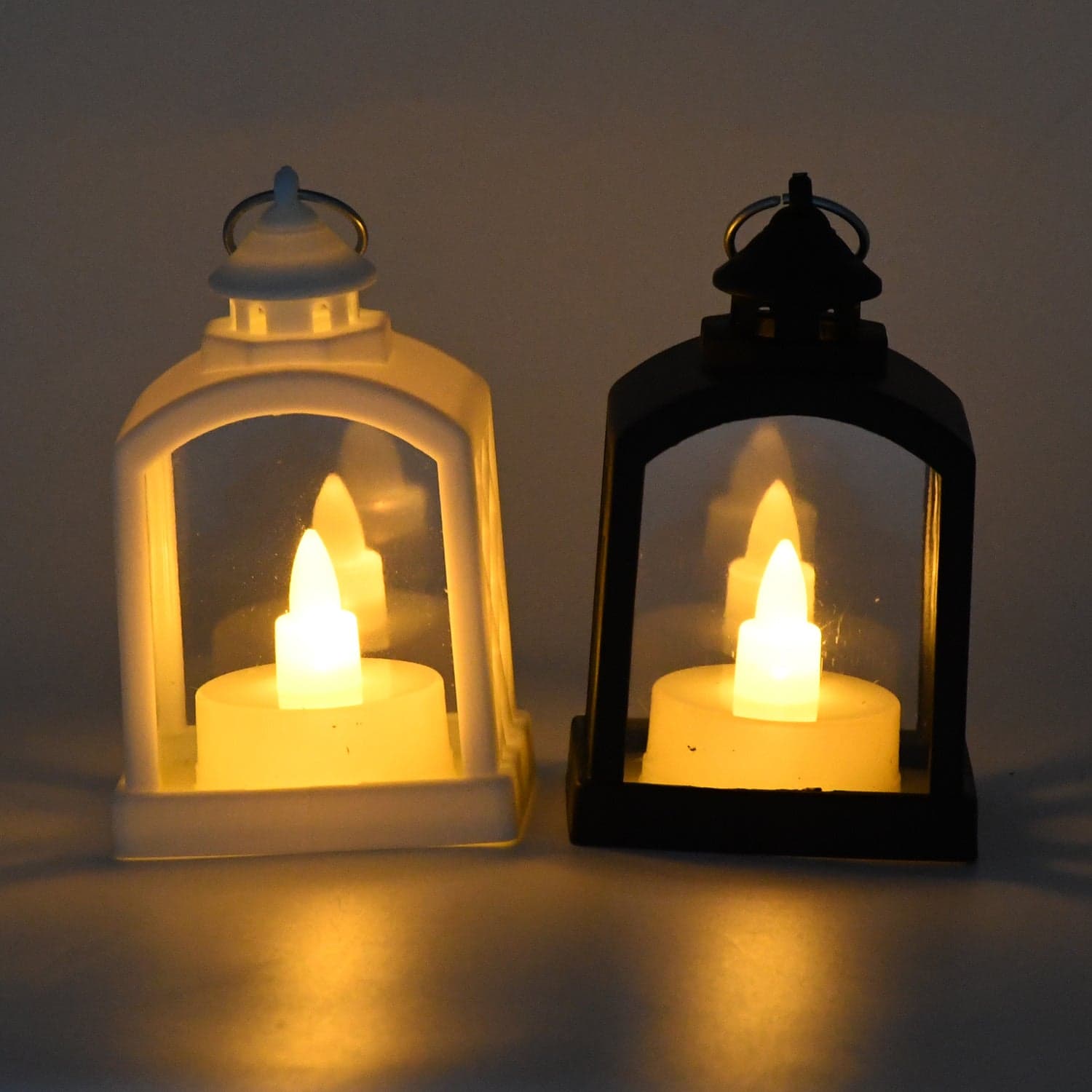 Smokeless Led Light Lantern Lamp, Diwali (2 Pc) thumbnail 1