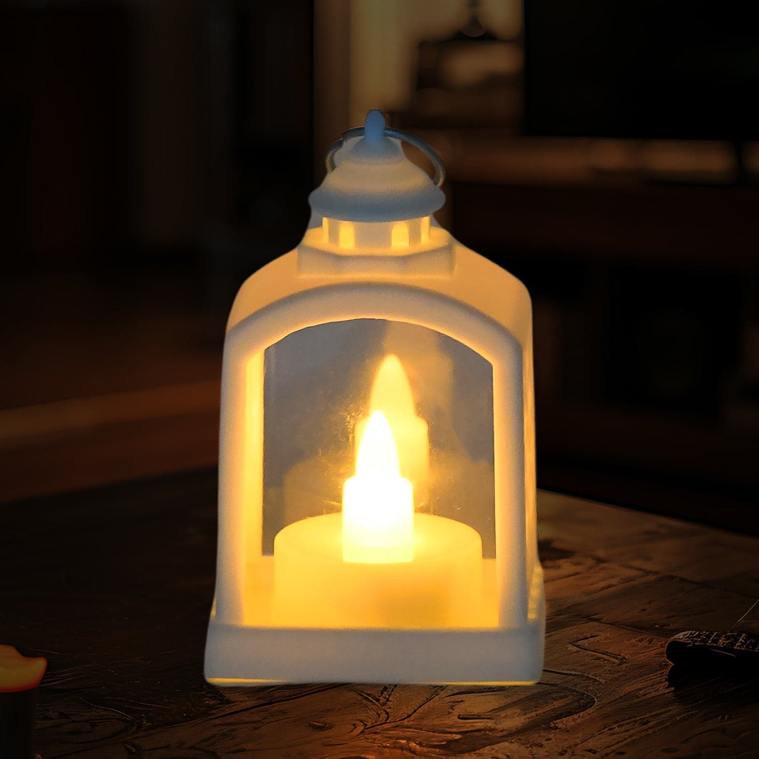 Smokeless Led Light Lantern Lamp, Diwali (2 Pc) thumbnail 4
