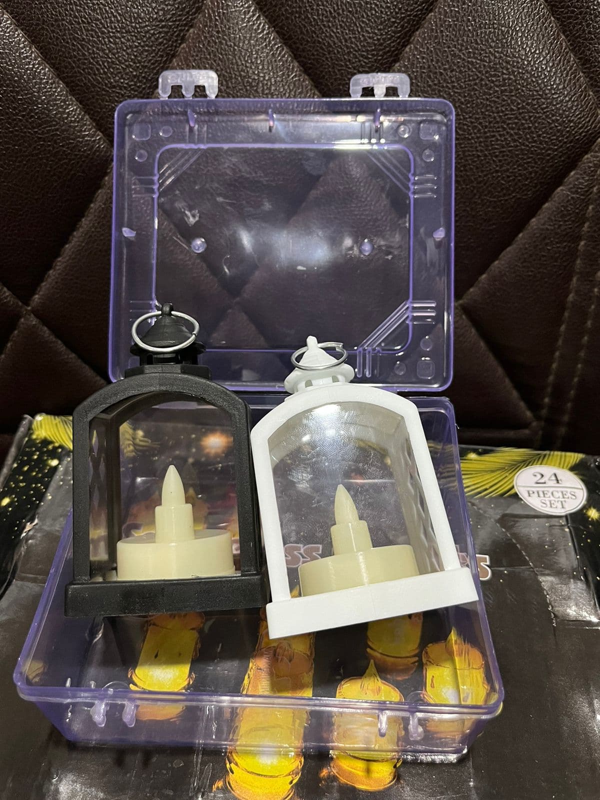 Smokeless Led Light Lantern Lamp, Diwali (2 Pc) thumbnail 7