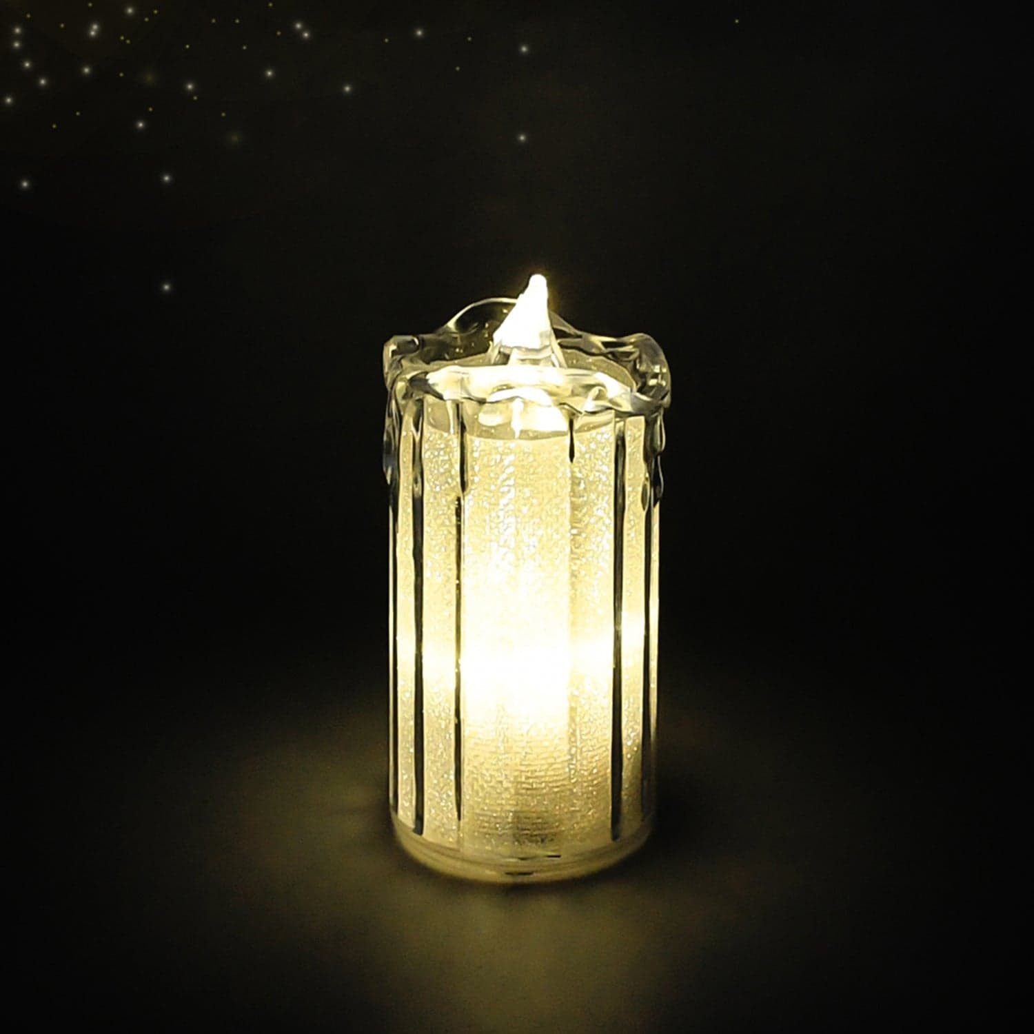 24 Pc Flameless And Smokeless Decorative Melting Candles Led Tea Light Candle Flickering Electronic Candle ID-13468 thumbnail 5