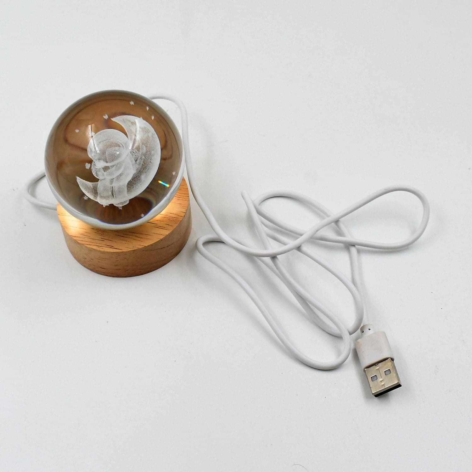 Astronaut Ball Night Light Lamp Decorative Lamp For Living Room Decor (1 Pc) thumbnail 4