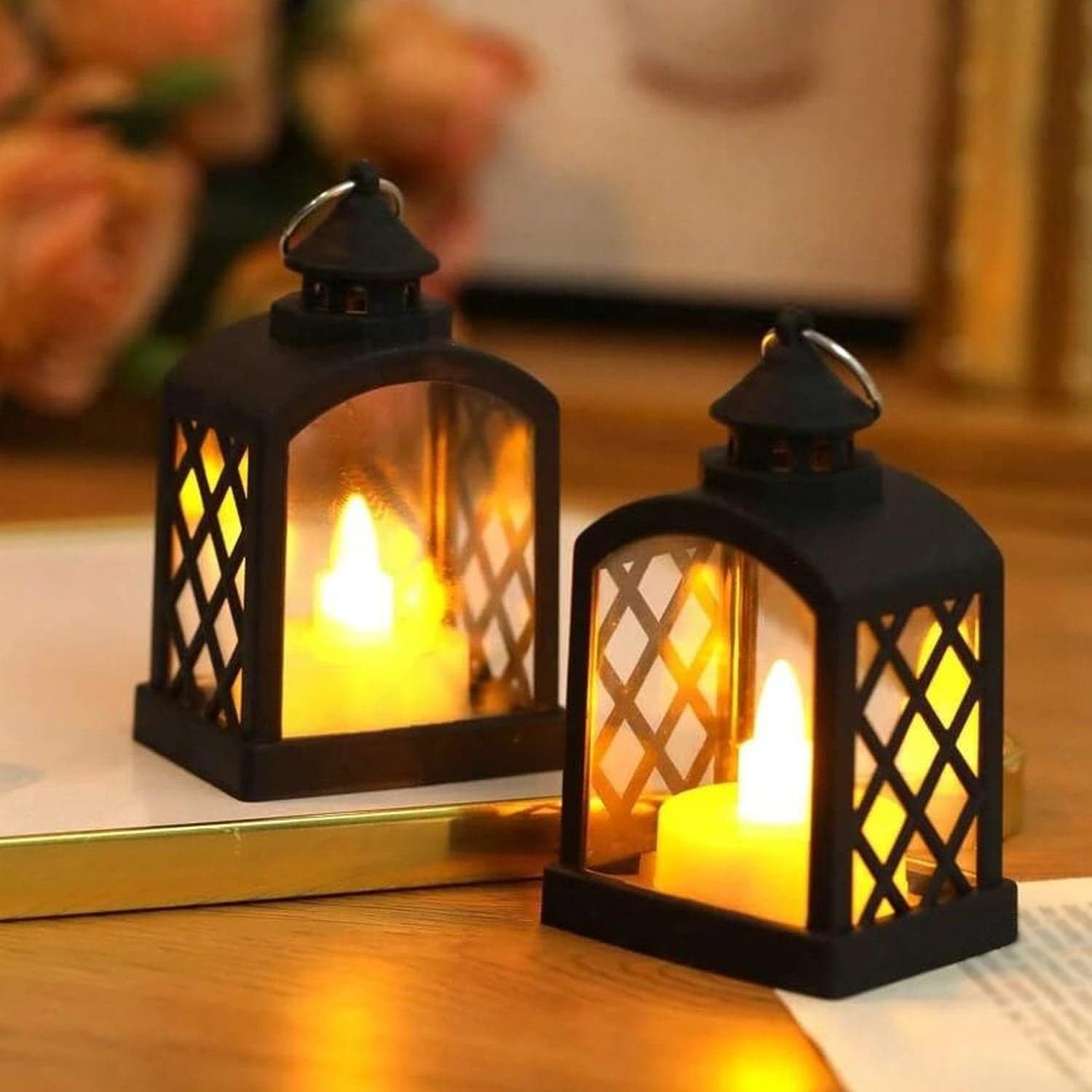 Smokeless Led Light Lantern Lamp, Diwali (24 Pcs Set) thumbnail 4