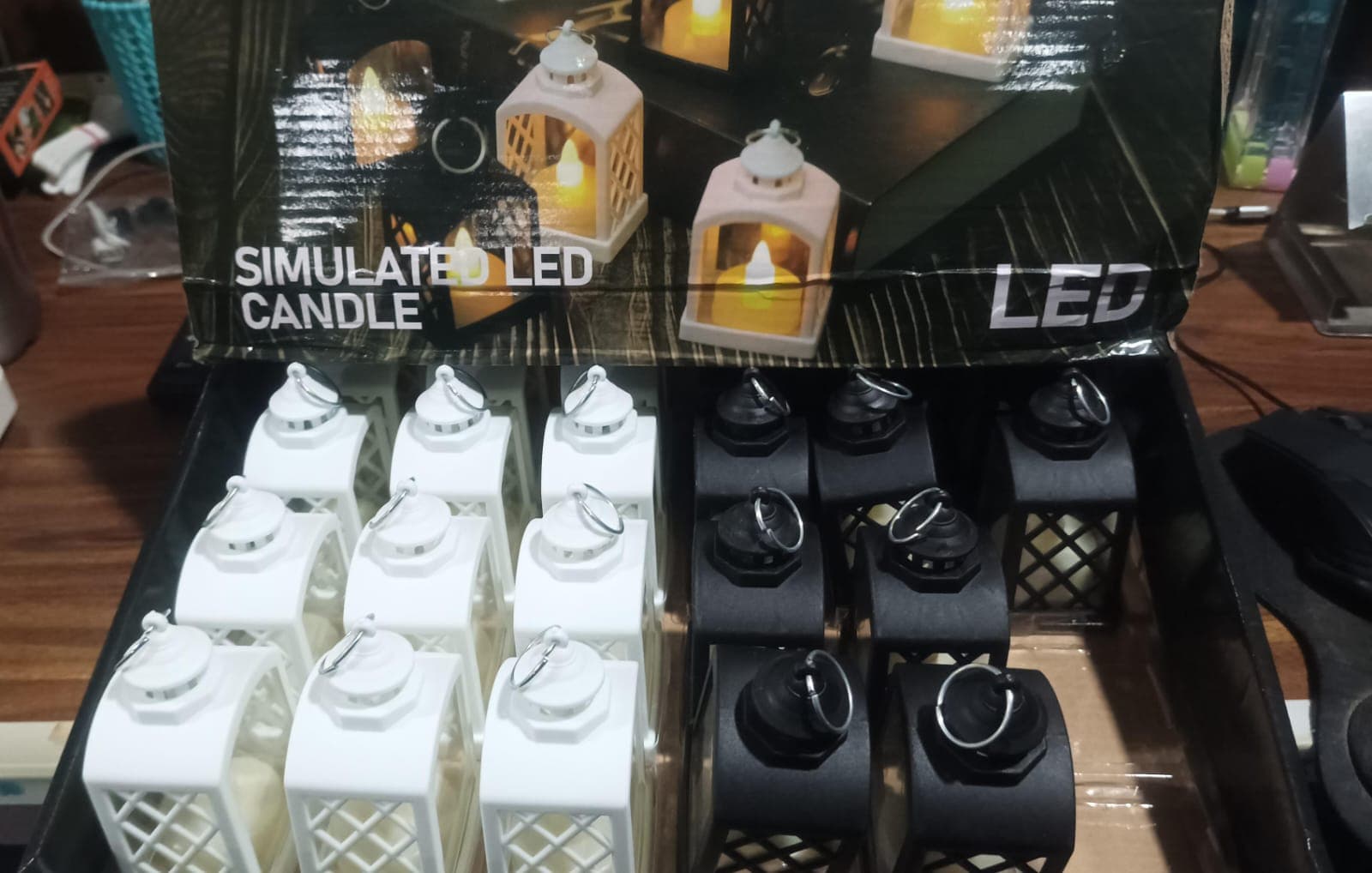 Smokeless Led Light Lantern Lamp, Diwali (24 Pcs Set) thumbnail 8