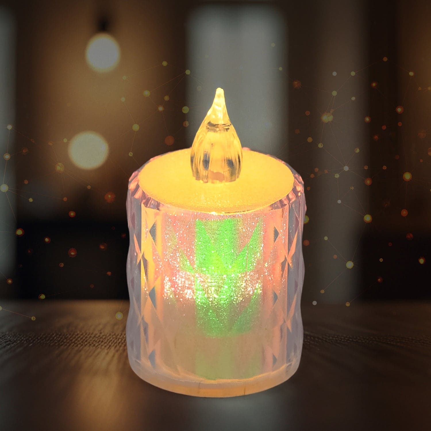 Festive Lighting for Any Occasion: 12 Pack LED Tealight Candles, Diwali thumbnail 6