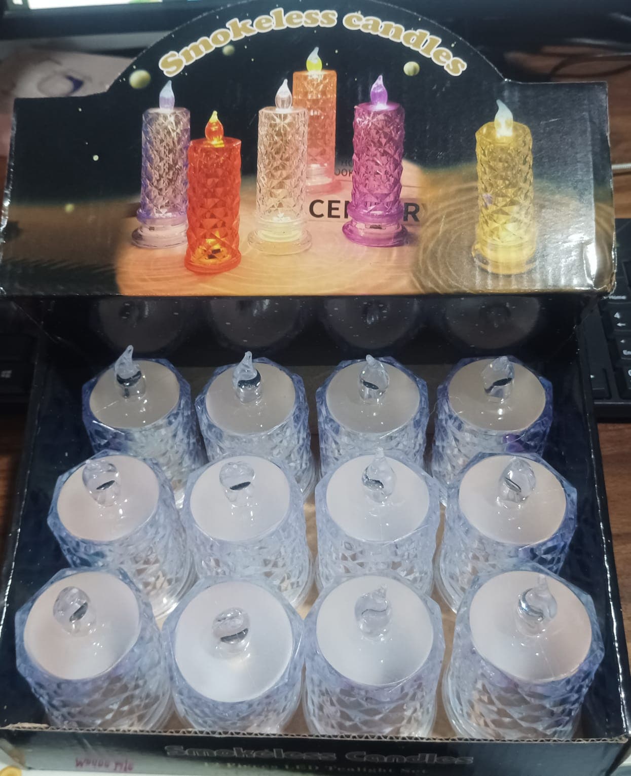 Festive Lighting for Any Occasion: 12 Pack LED Tealight Candles, Diwali thumbnail 8