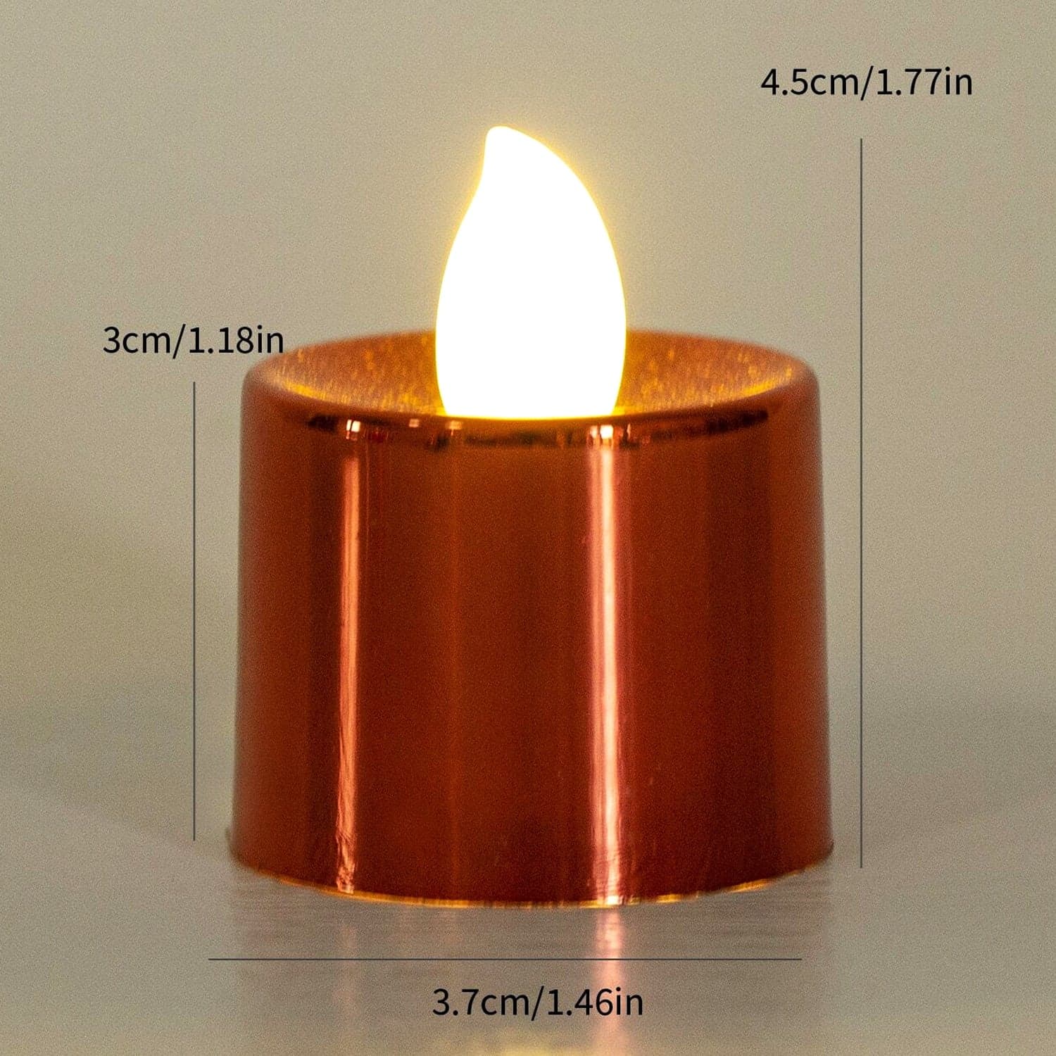 Electrical Candles Diya LED Tea Light, Diwali (6 Pcs Set) thumbnail 6