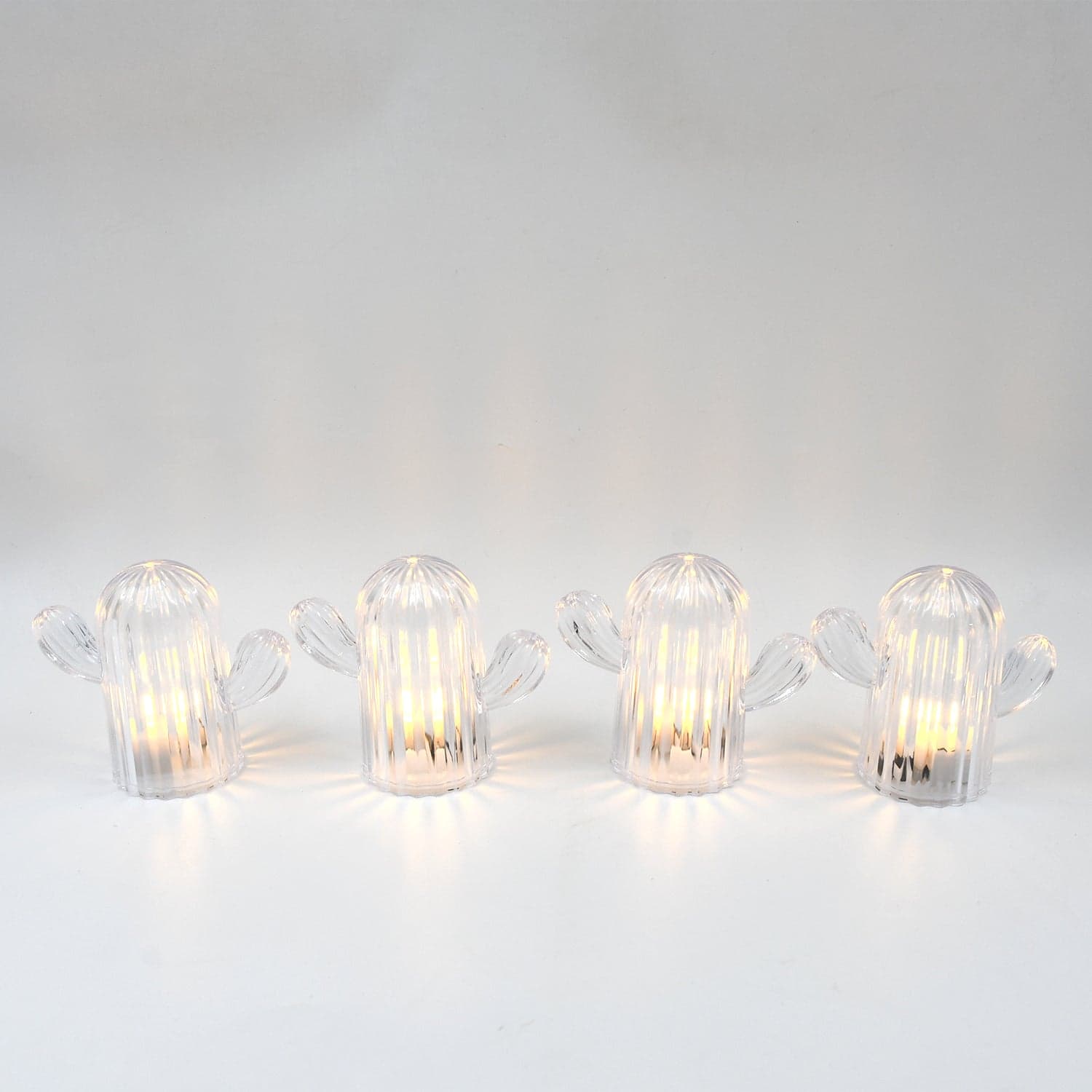 Cute Cactus LED Night Light (Cactus / 4 Pcs Set) thumbnail 5