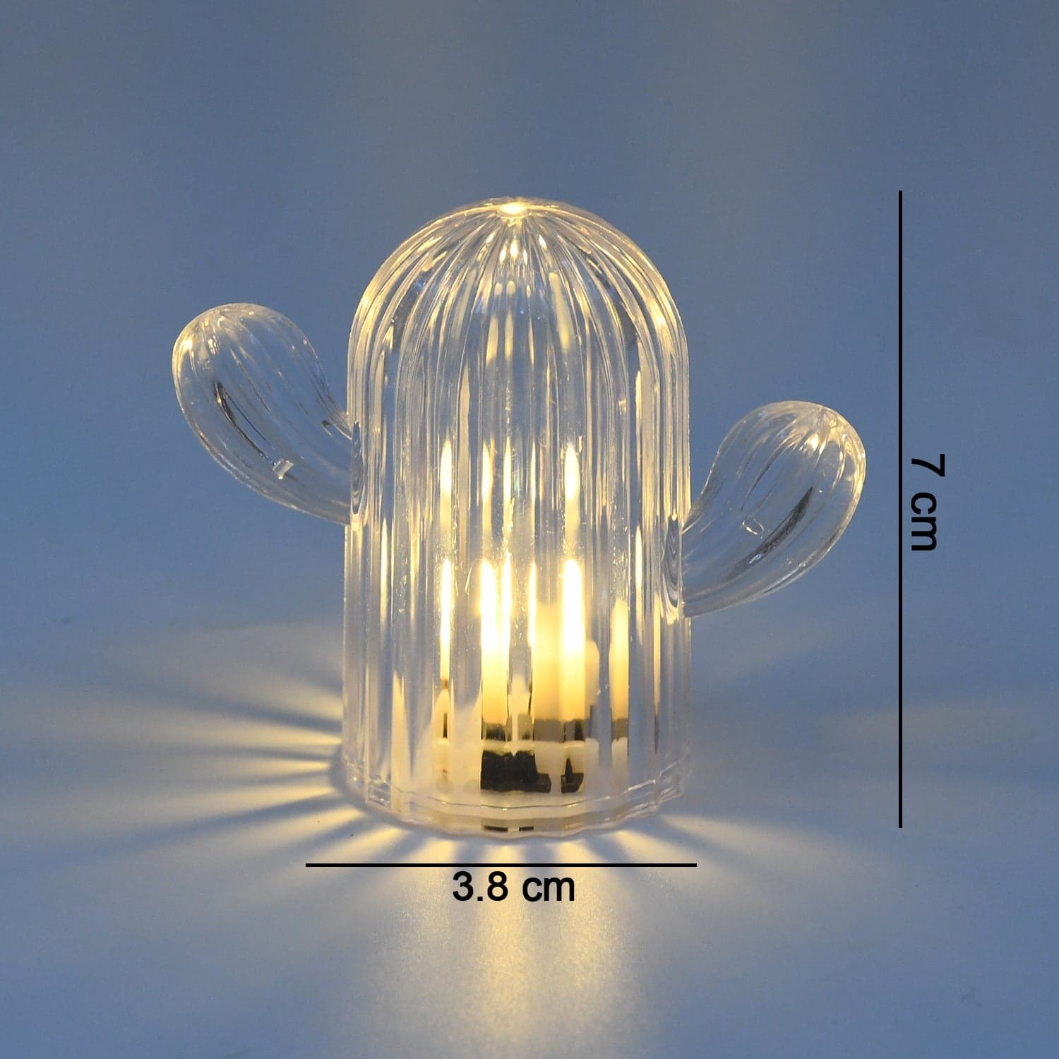 Cute Cactus LED Night Light (Cactus / 4 Pcs Set) thumbnail 6