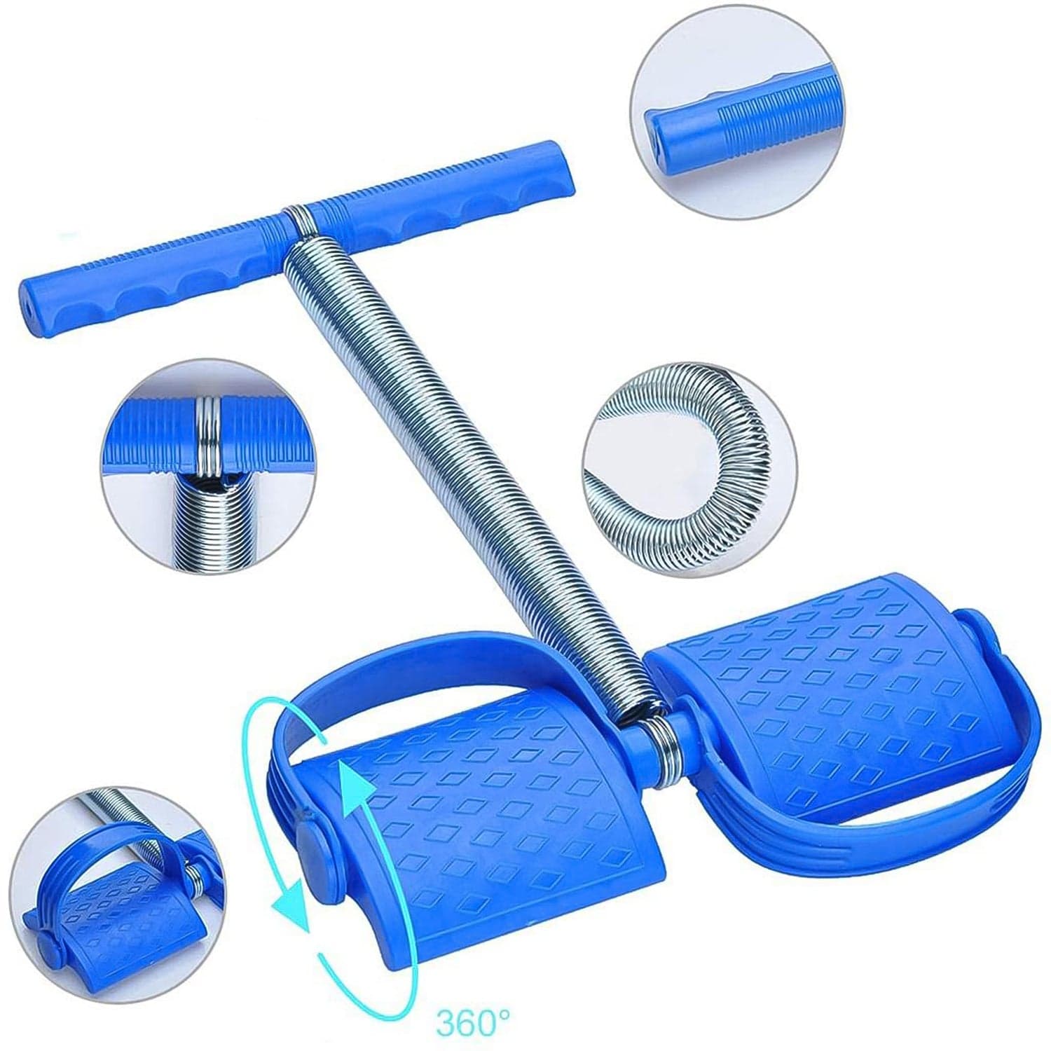 Spring Tension Pull Rope Resistance Band Exercise Strap Single Spring (1 Pc) thumbnail 5