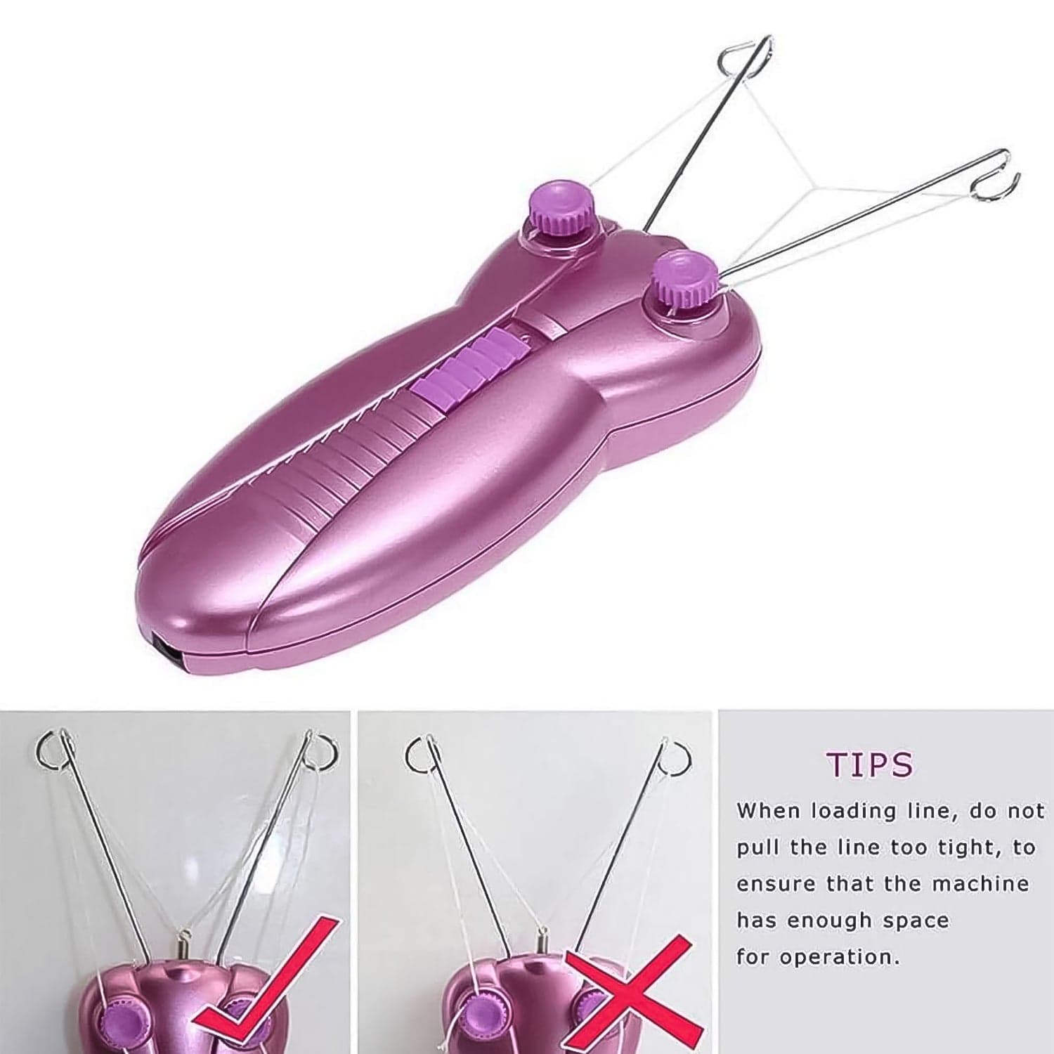 Electric Facial Hair Remover Machine (1 Set) thumbnail 2